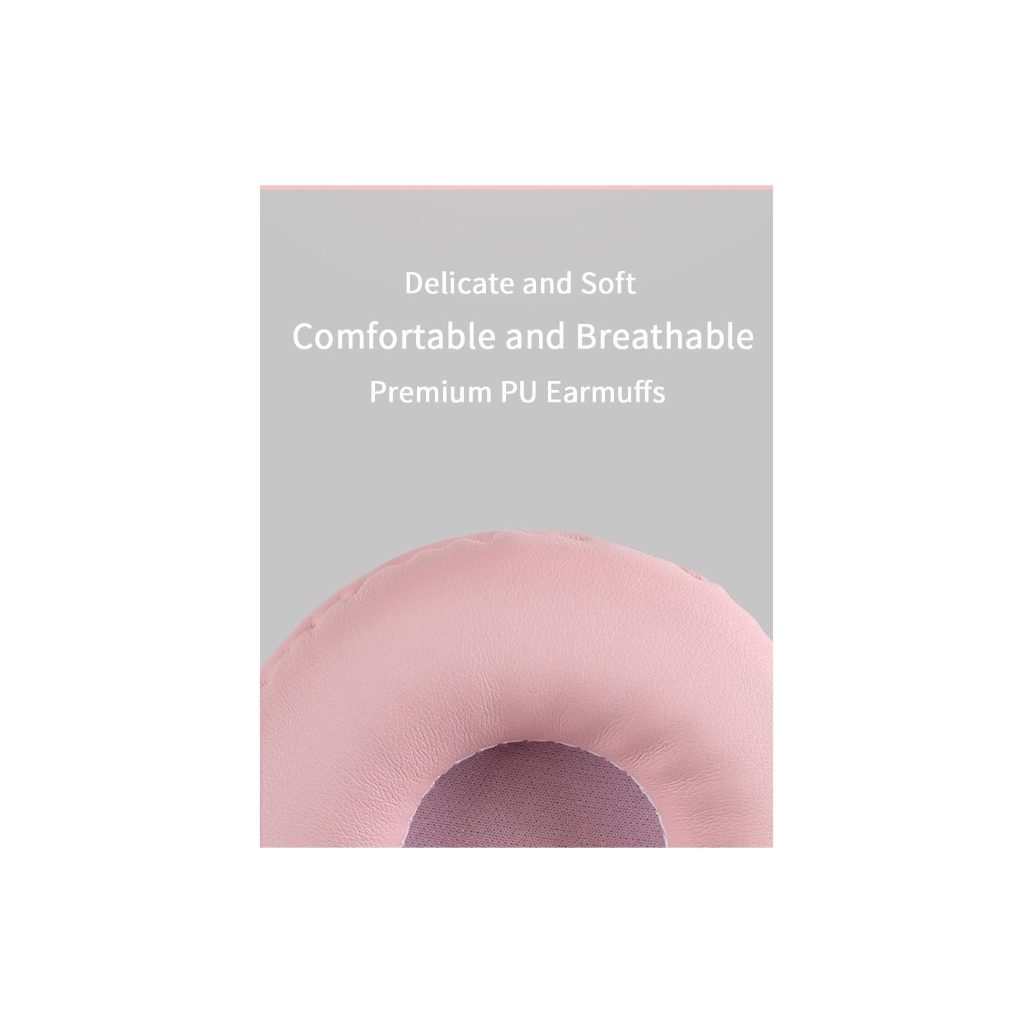 SAMA Kids light up cat ear Headset 3.5mm , Pink