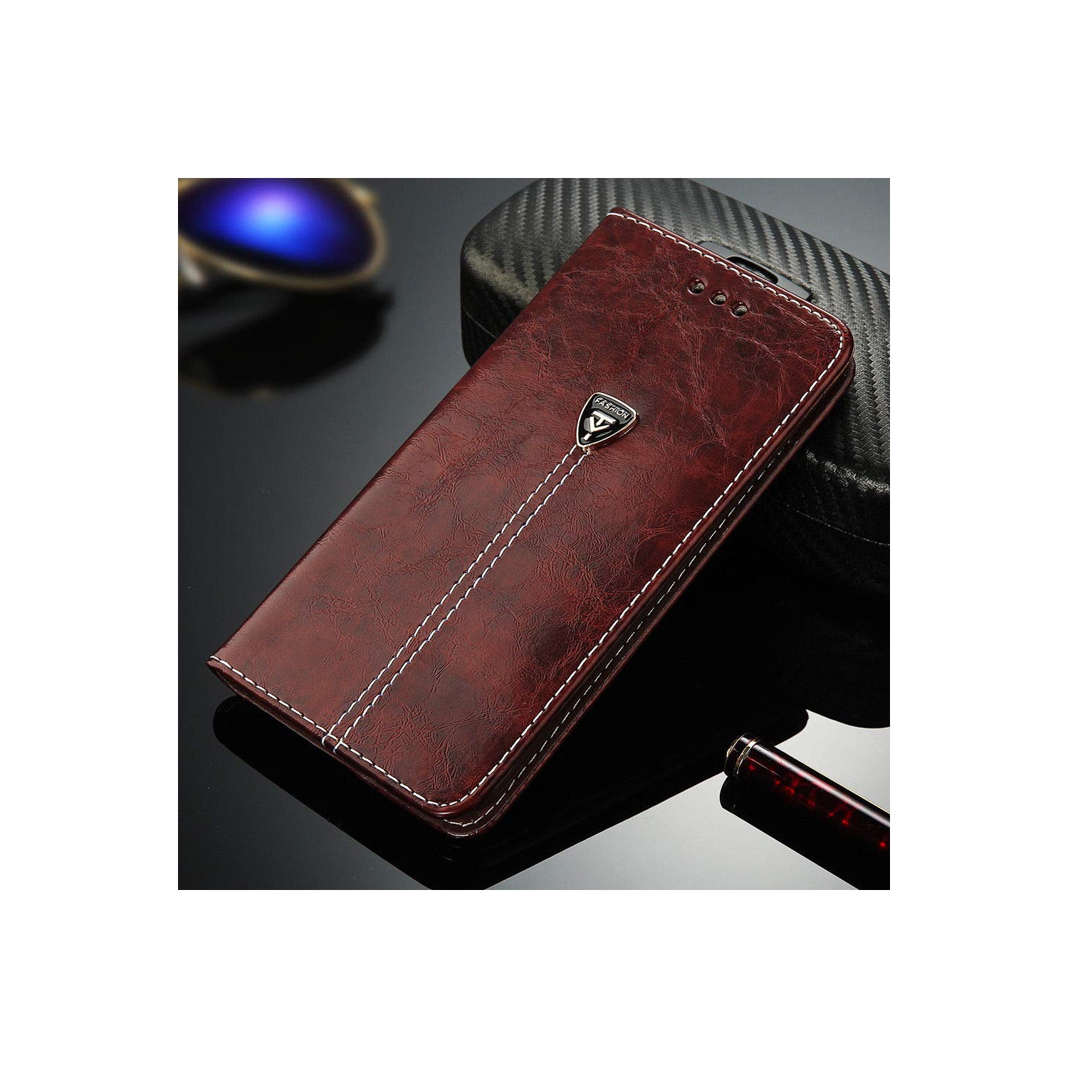 Luxury Magnetic Flip Cover Stand Wallet Leather Case For Samsung Galaxy S21 Plus