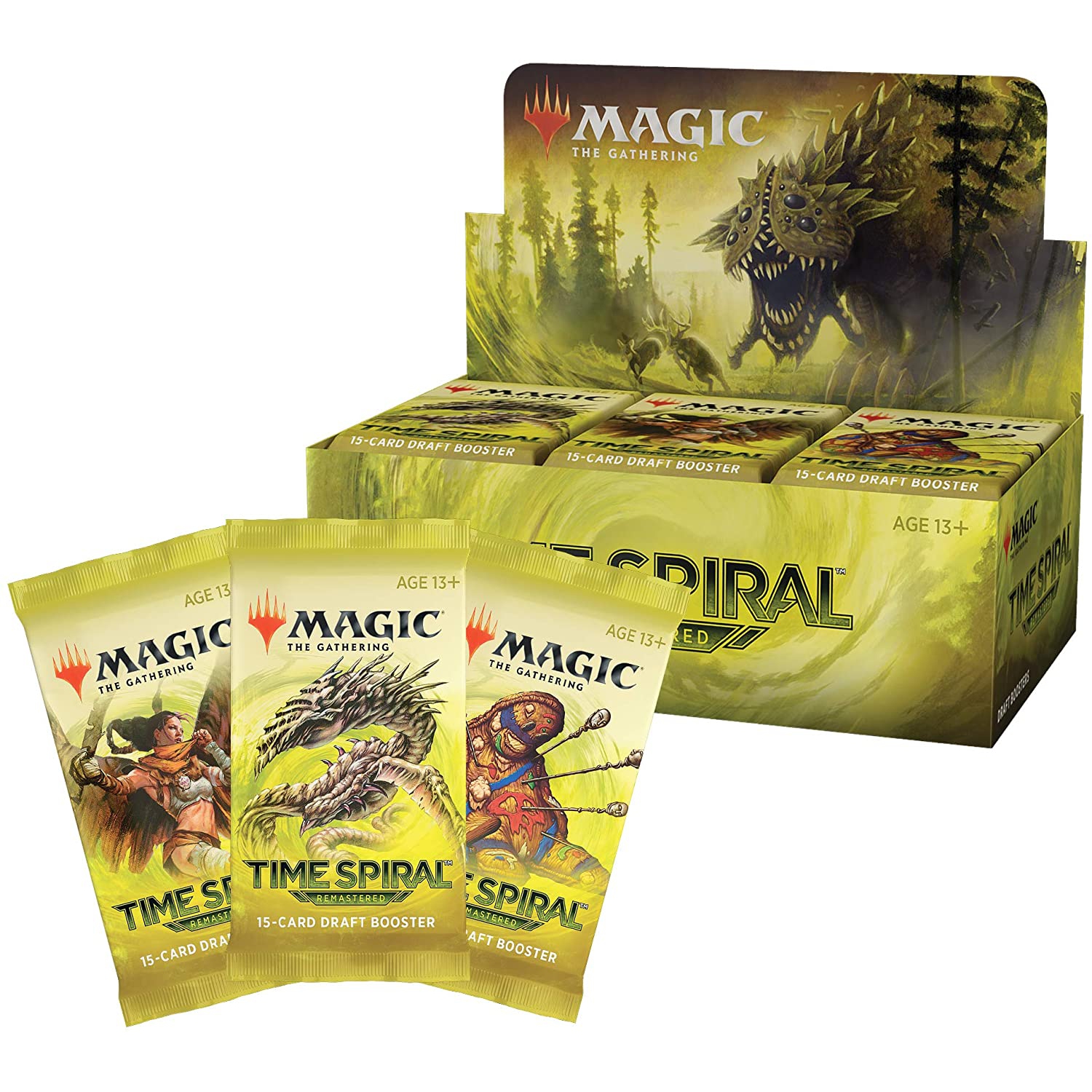 Magic: The Gathering MTG TCG - Time Spiral Remastered Draft Booster Box - 36 Packs