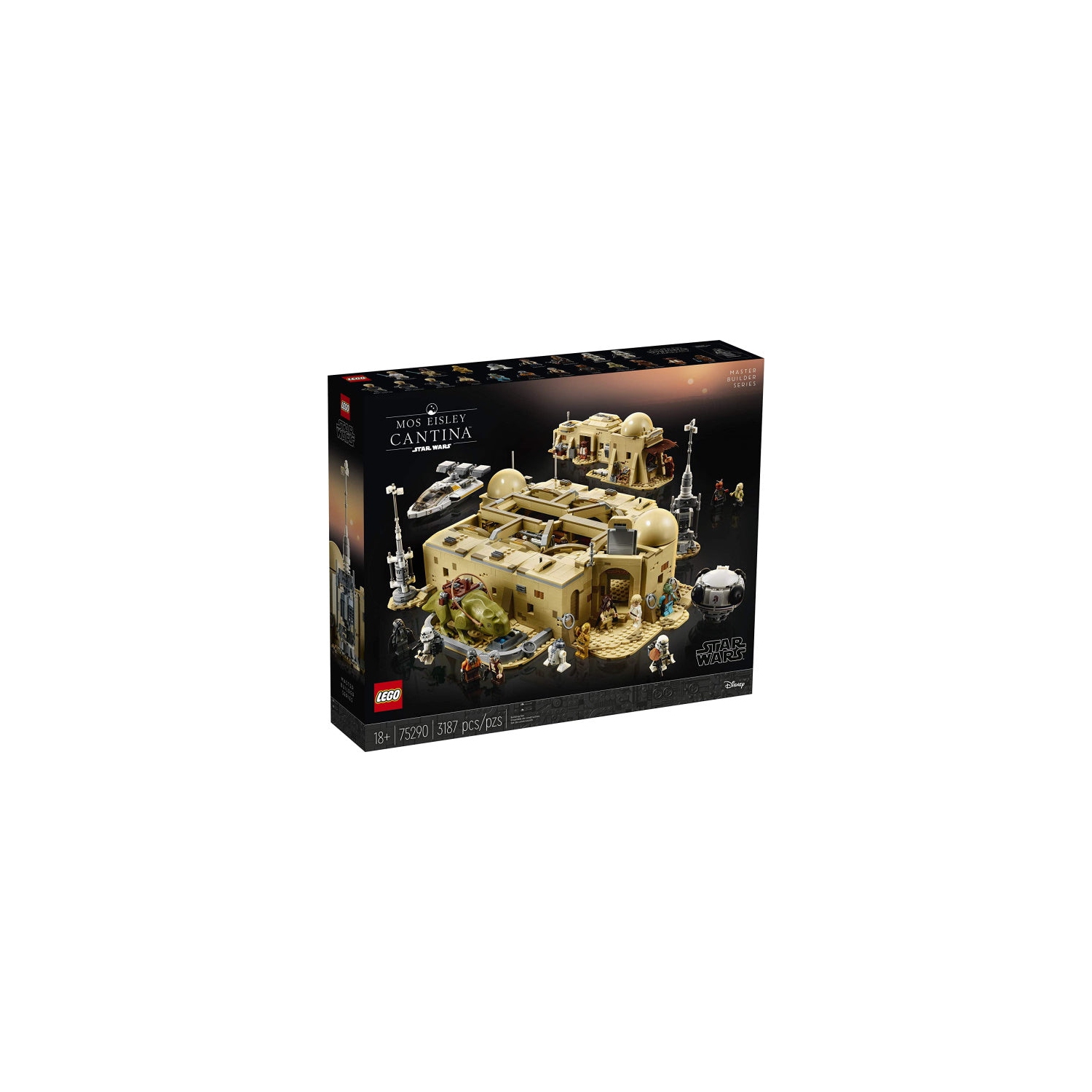 LEGO Star Wars&nbsp;: A New Hope Mos Eisley Cantina - Ensemble de construction de 3187 pièces [LEGO #75290]