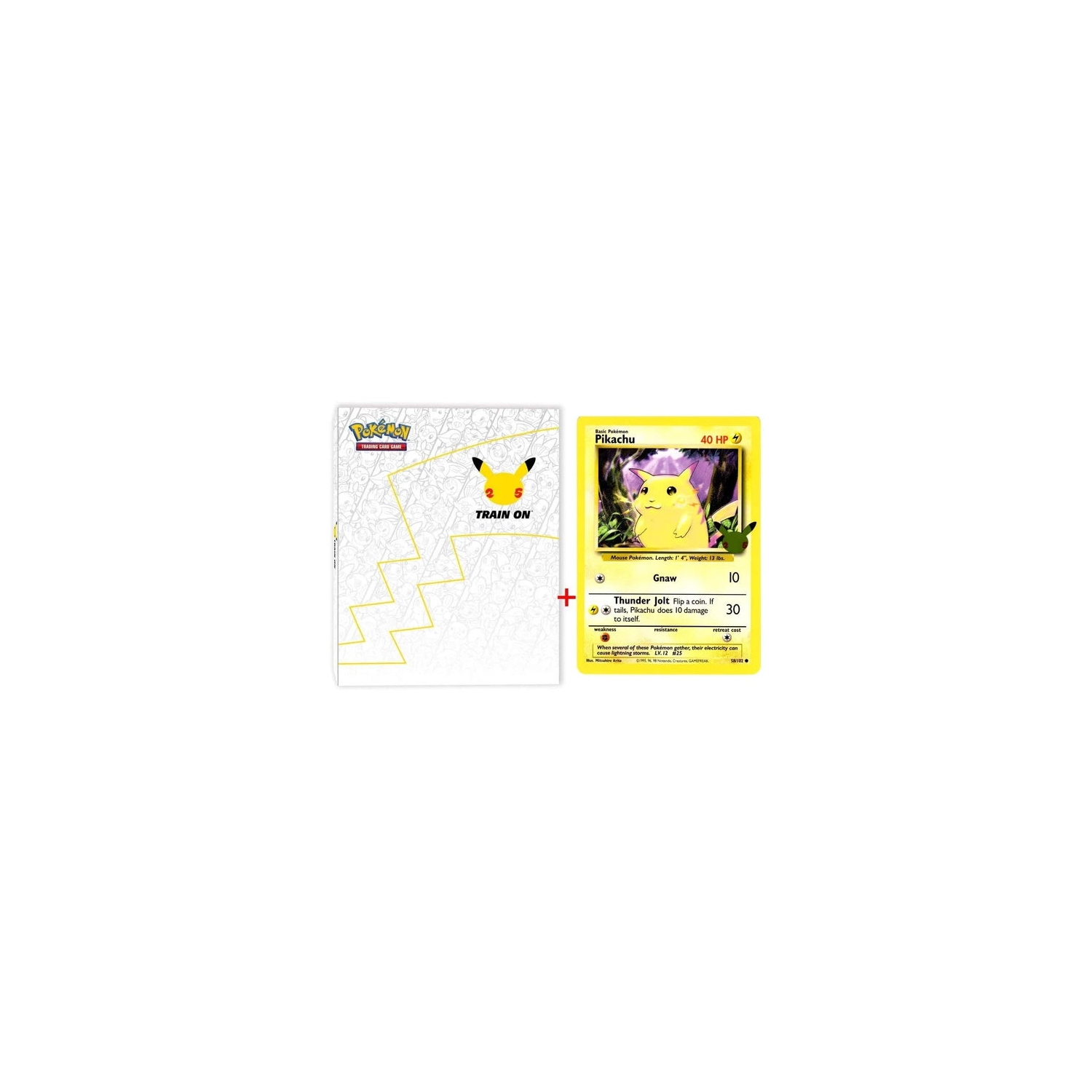 Pokemon TCG: First Partner Collector's Binder + Pikachu Jumbo Card [Card Game, 2 Players]