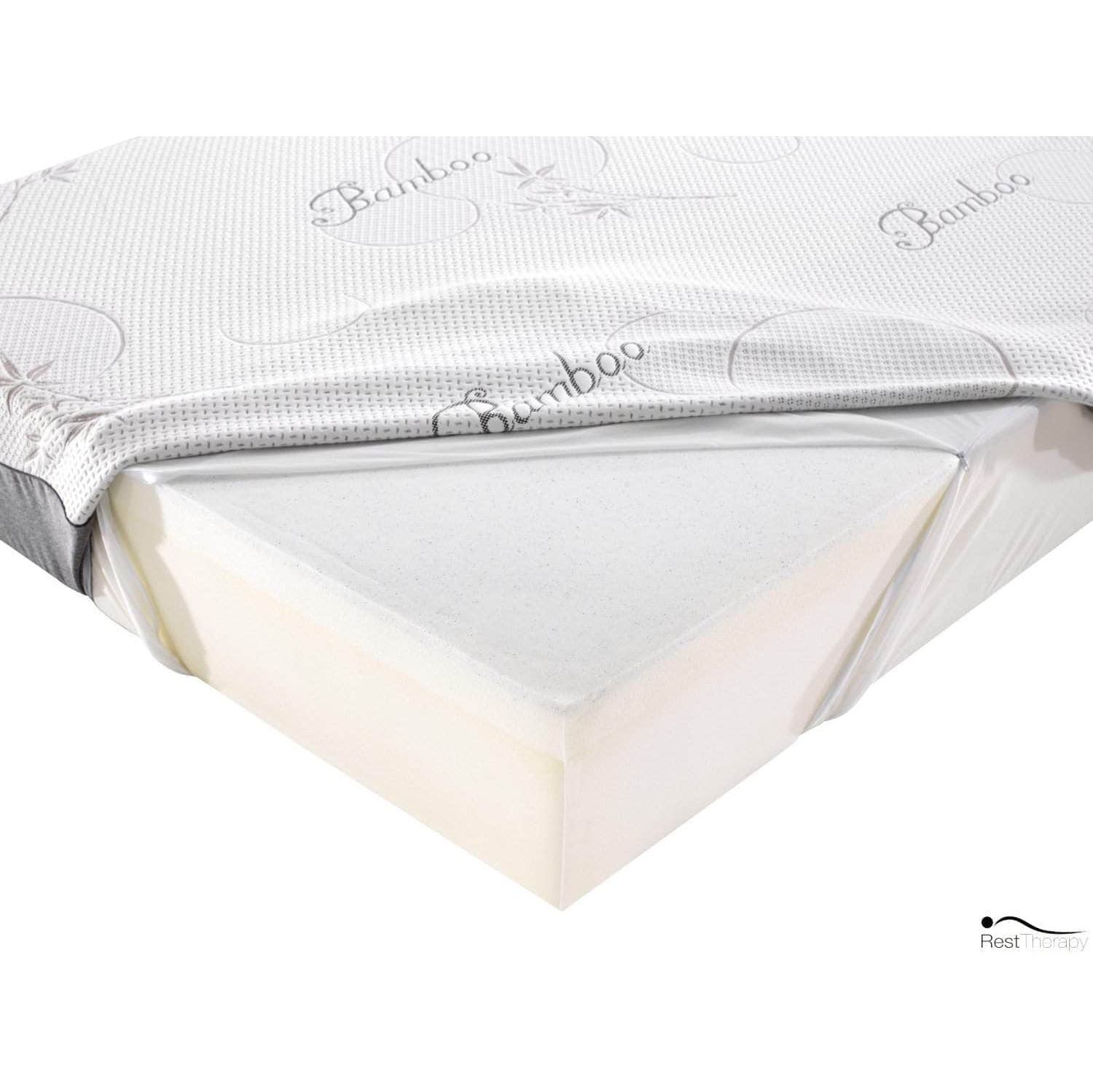 Matelas en mousse à mémoire en bambou Tranquility de 6 po de Rerest Therapy