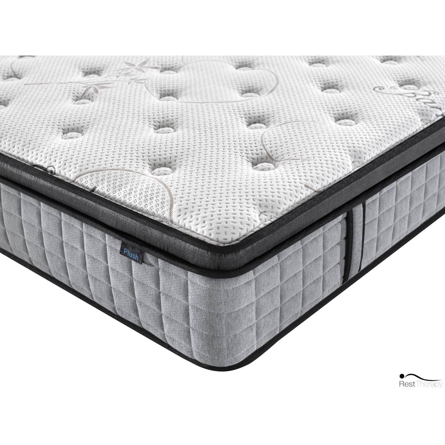 Matelas hybride à ressorts ensachés Bliss Bamboo 12&nbsp;po avec mousse à mémoire gel frais de Rerest Therapy