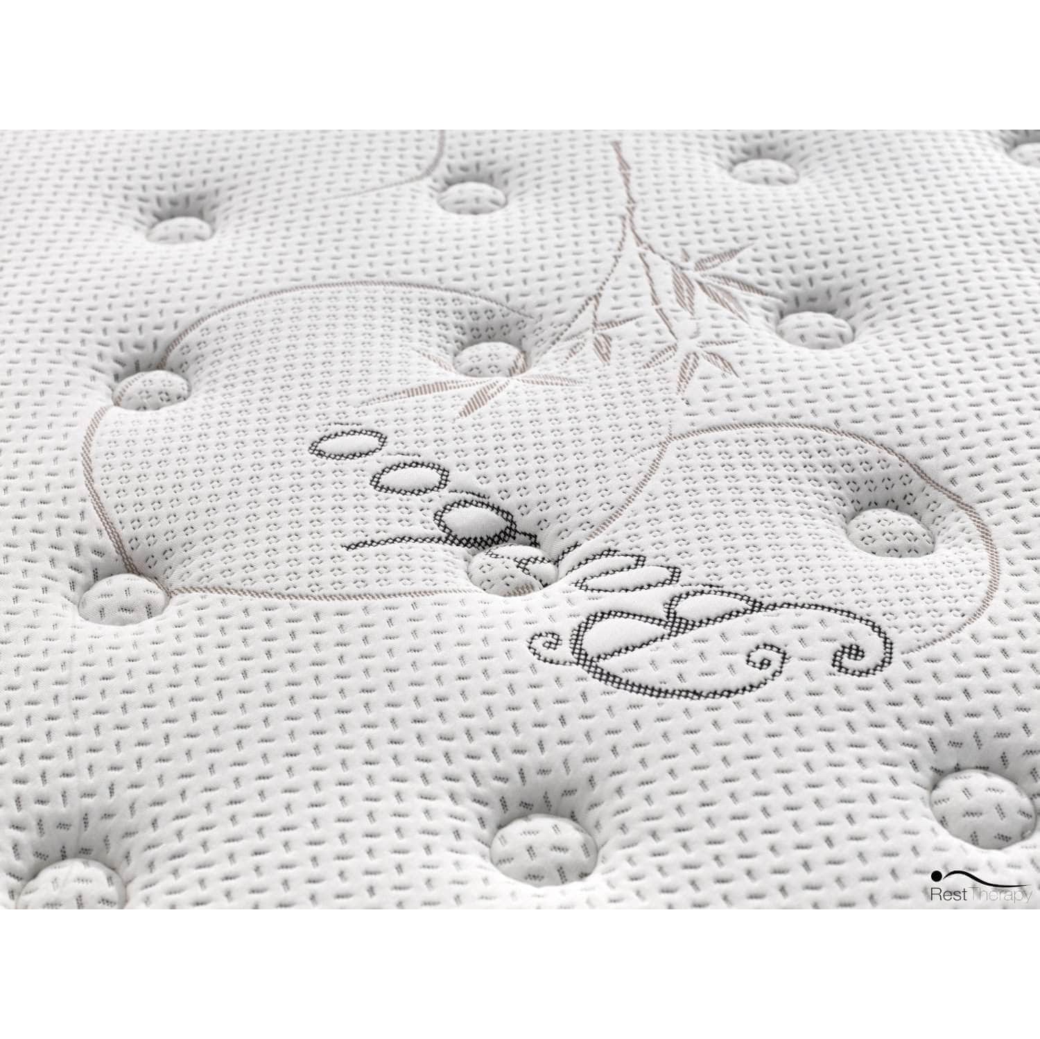 Matelas de 10&nbsp;po à ressorts ensachés en bambou Rejuvenate de Rerest Therapy