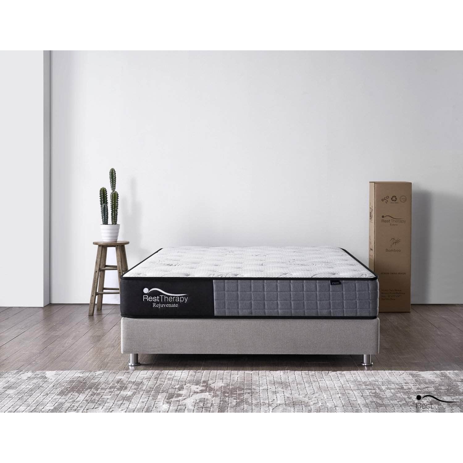 Rest Therapy 10 Inch Rejuvenate Bamboo Pocket Coil Mattress