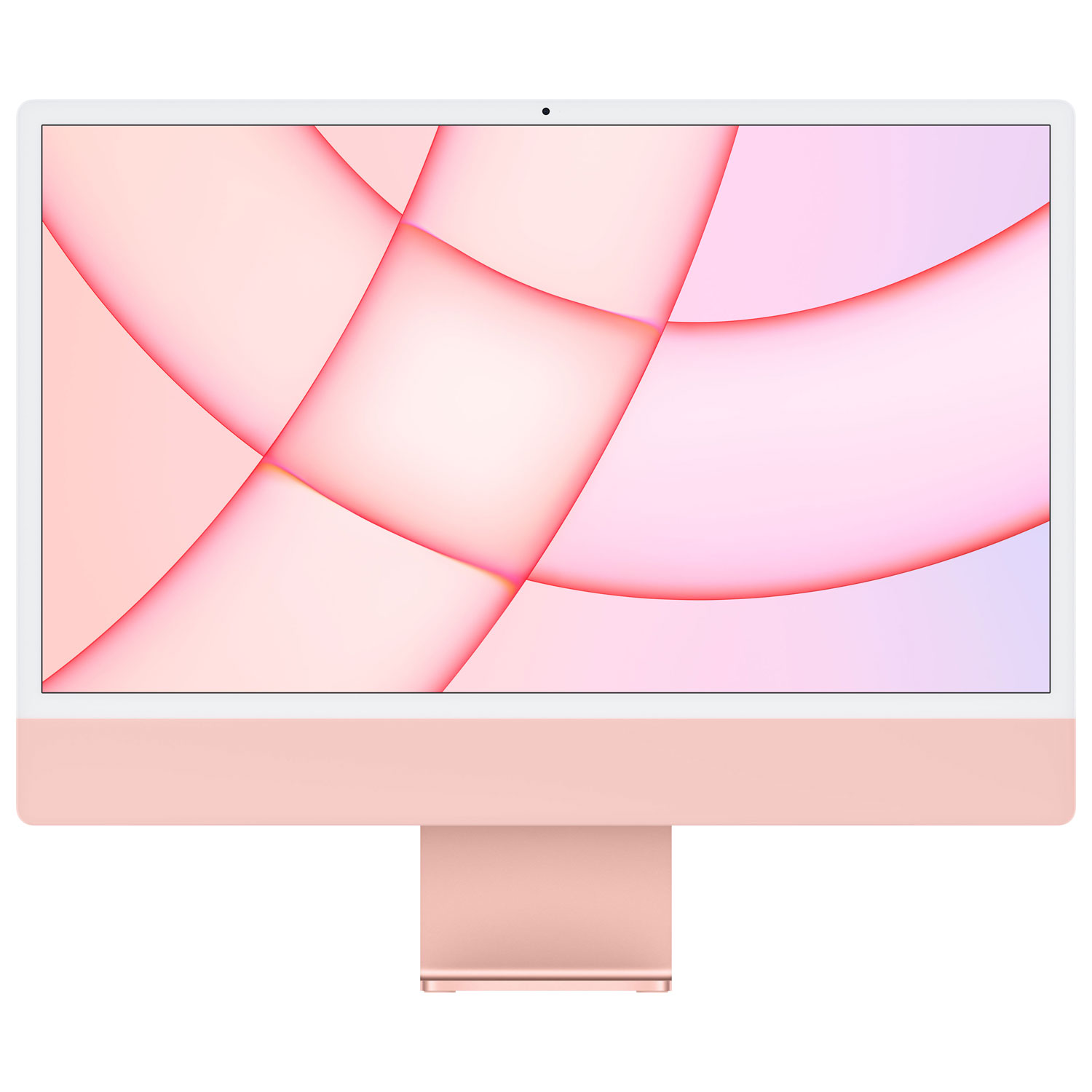 Apple iMac 24" (Spring 2021) - Pink (Apple M1 Chip / 8-Core GPU / 256GB SSD / 8GB RAM) - English