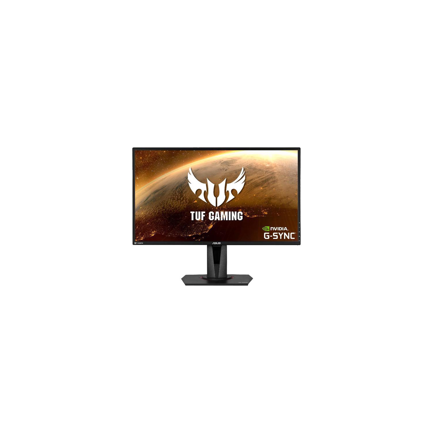 ASUS GAMING MONITOR TUF Gaming VG27AQ 27" 2560 x 1440 WQHD 2K Resolution 165Hz 1ms 2xHDMI DisplayPort Adaptive-Sync G-SYNC Compatible Asus Eye Care with Ultra Low-Blue Light & Flicker-Free IPS HDR10