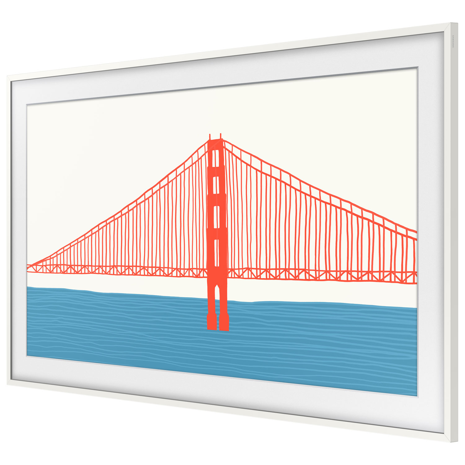 Samsung 75" Frame Bezel for The Frame TV - White