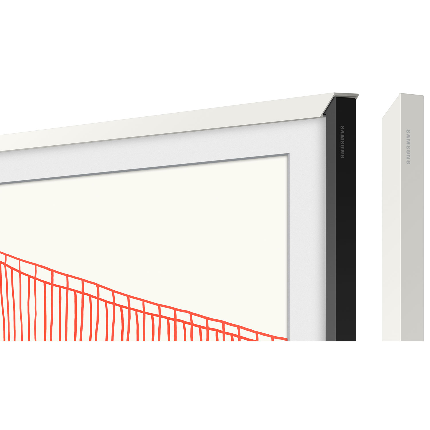 Samsung 75" Frame Bezel for The Frame TV - White