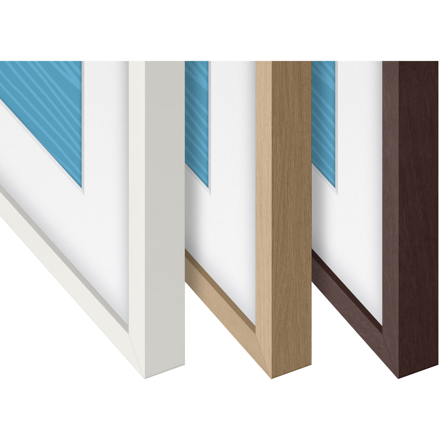 Samsung 50" Frame Bezel for The Frame TV - Teak