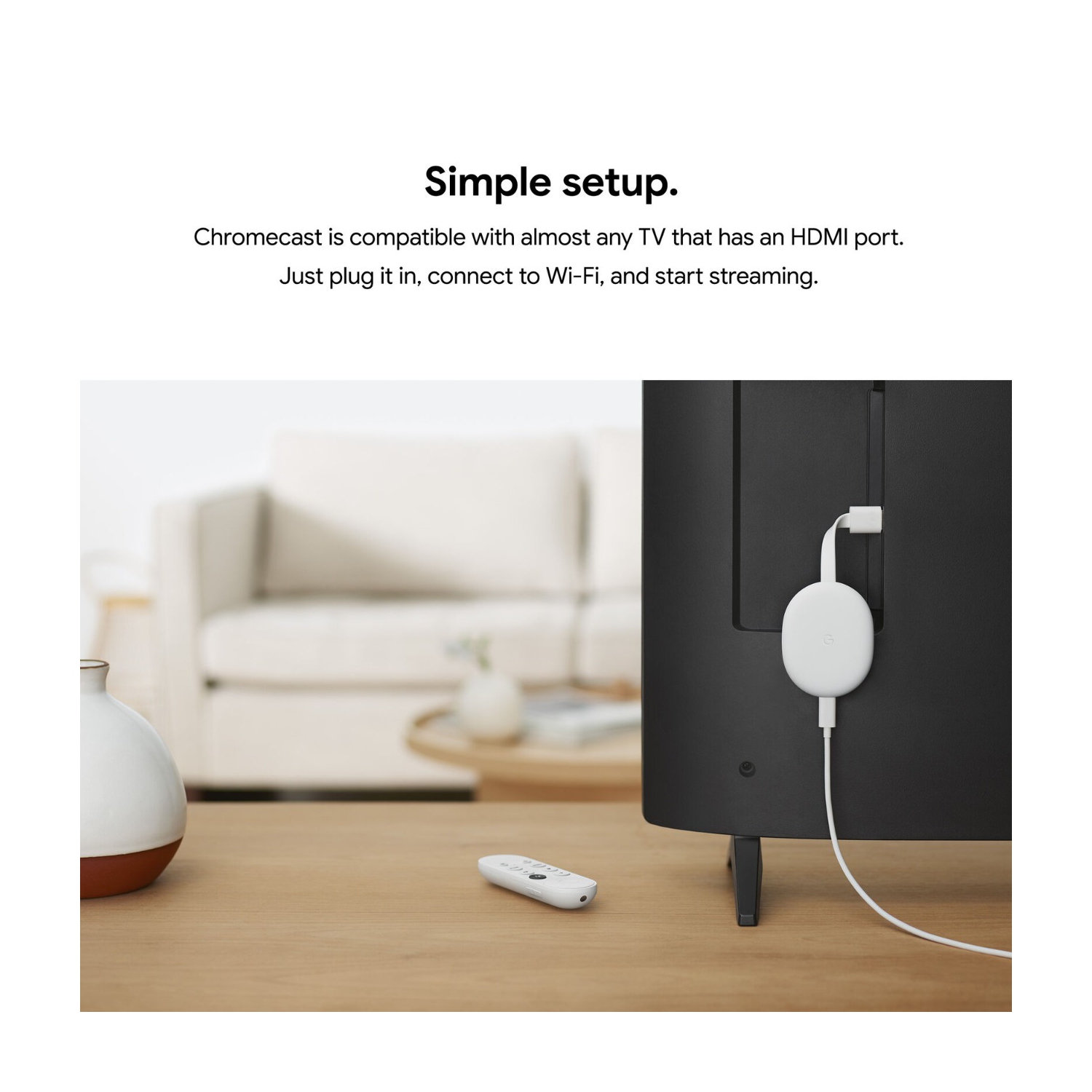 Google Chromecast with Google TV 2020 - Streaming Entertainment in