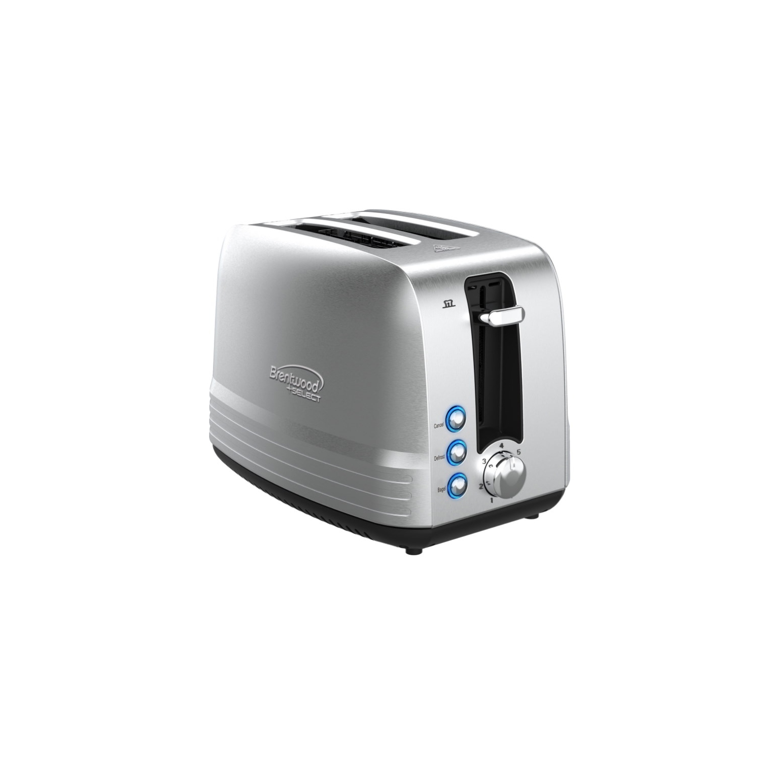 Brentwood Stainless Steel 2-Slice Toaster