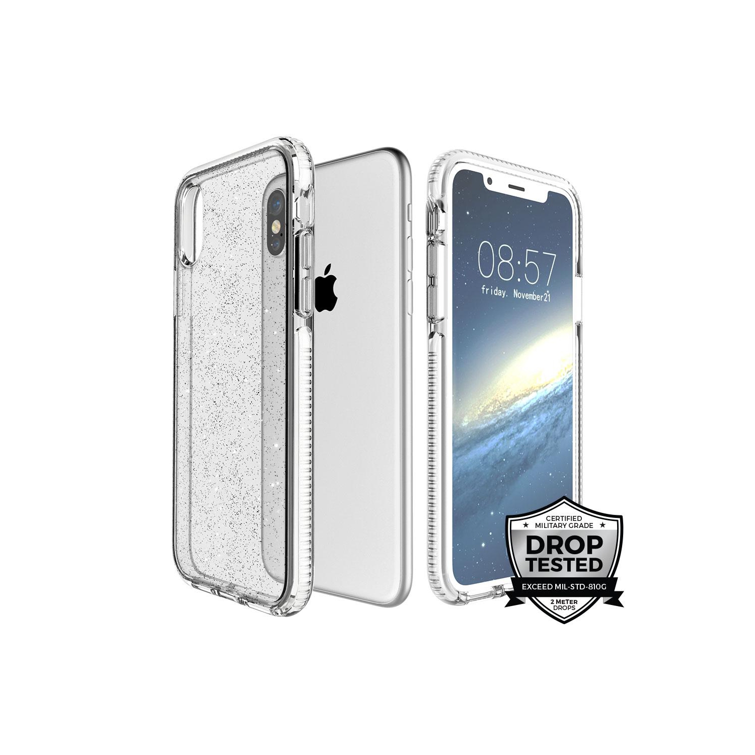 Prodigee Super Star Case for iPhone X/Xs, White