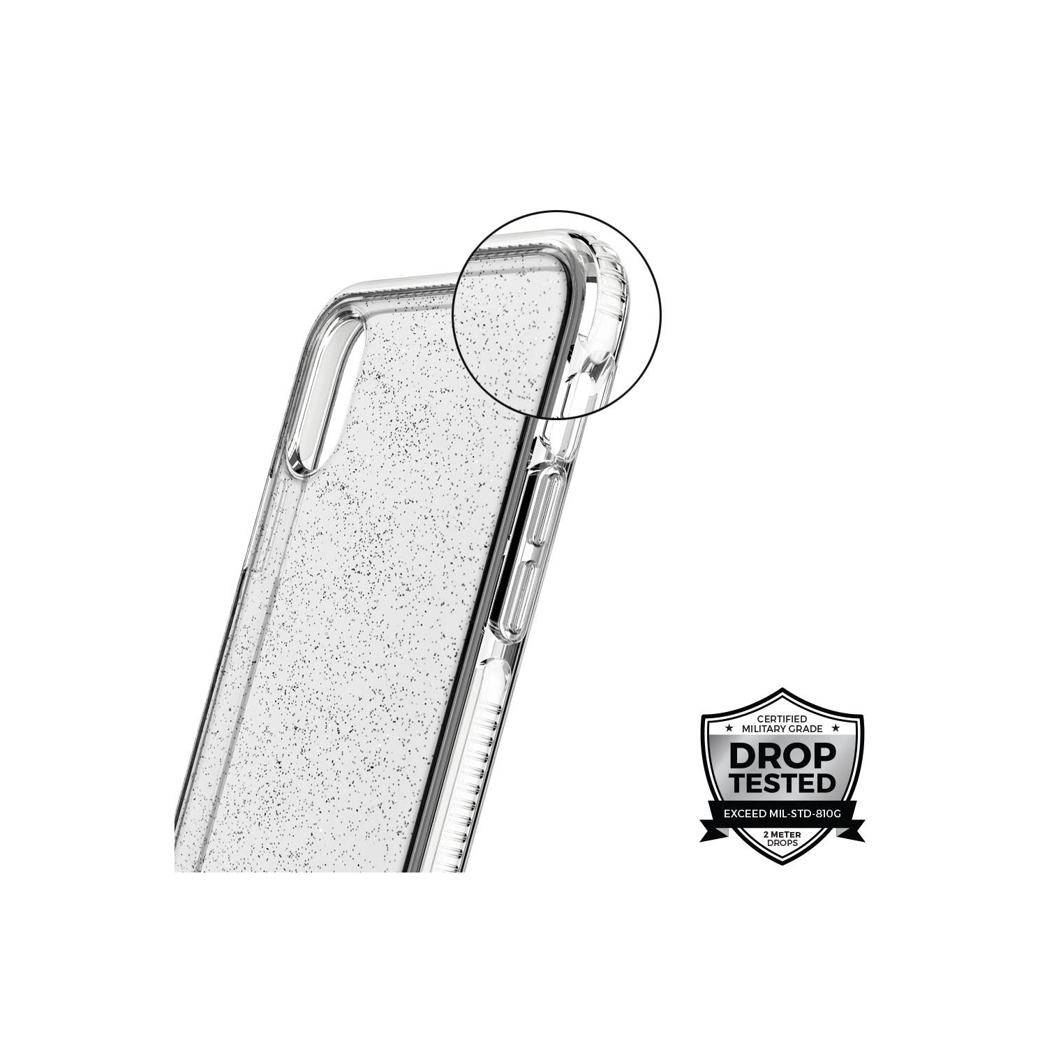 Prodigee Super Star Case for iPhone X/Xs, White