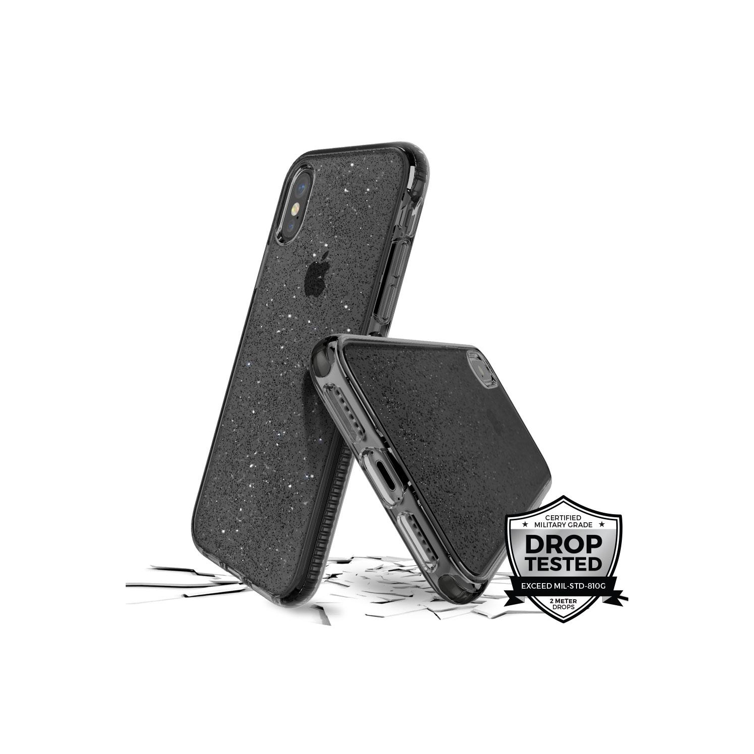 Prodigee Super Star Case for iPhone X/Xs, Smoke