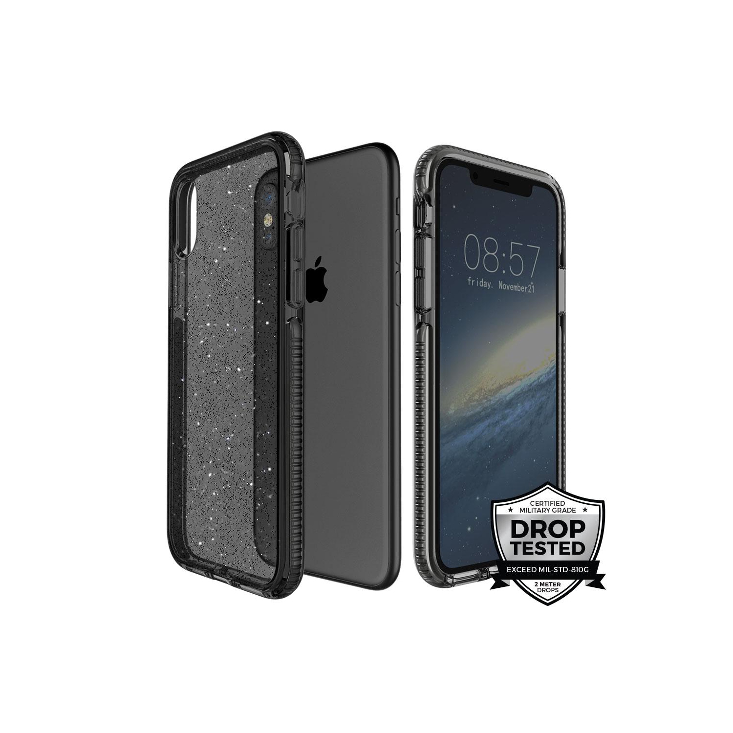 Prodigee Super Star Case for iPhone X/Xs, Smoke