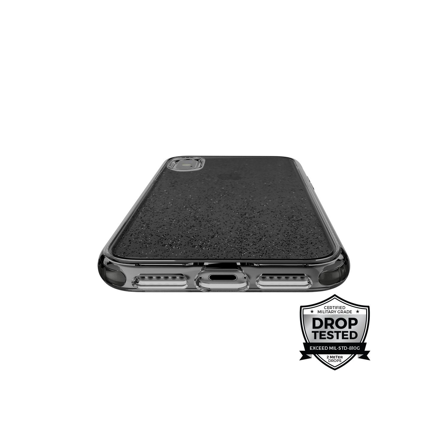 Prodigee Super Star Case for iPhone X/Xs, Smoke