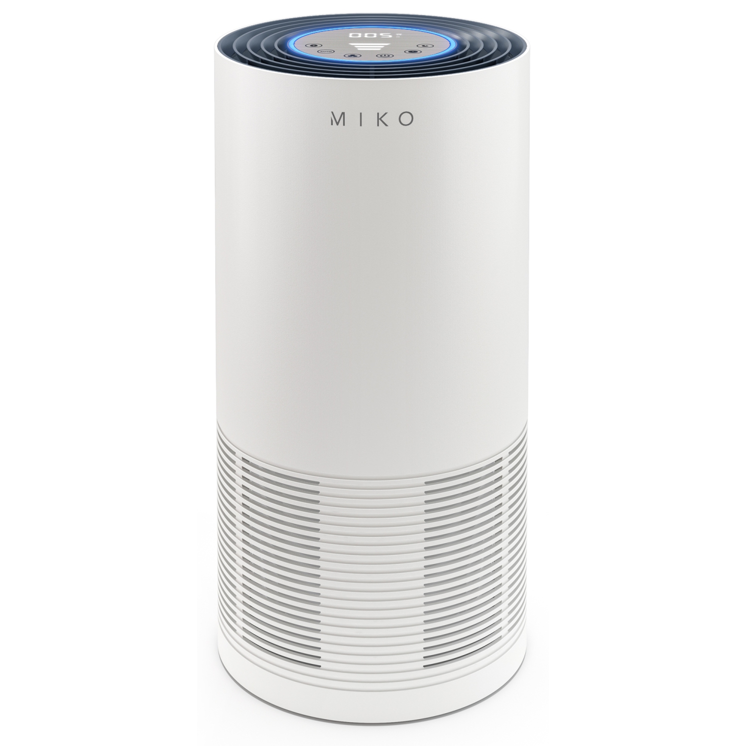 MIKO Air Purifier For Home 970Sqft Medical Grade H13 True HEPA Filter Air Cleaner For Asthma, Viruses, Smoke, and Allergies,25db Sleep Mode - White