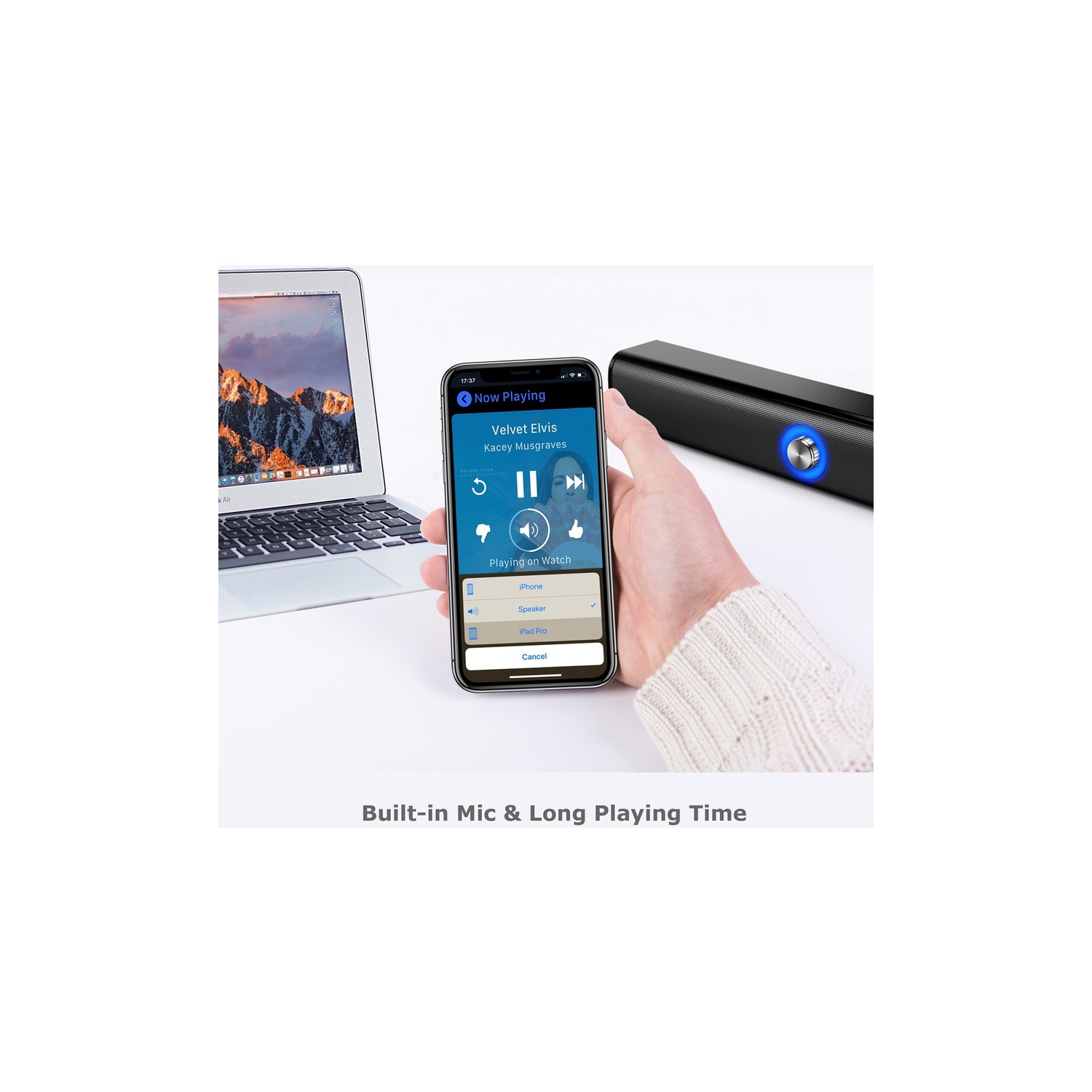 Barre de son 2,0 canaux de S6 20 W Xtream d'Adesso