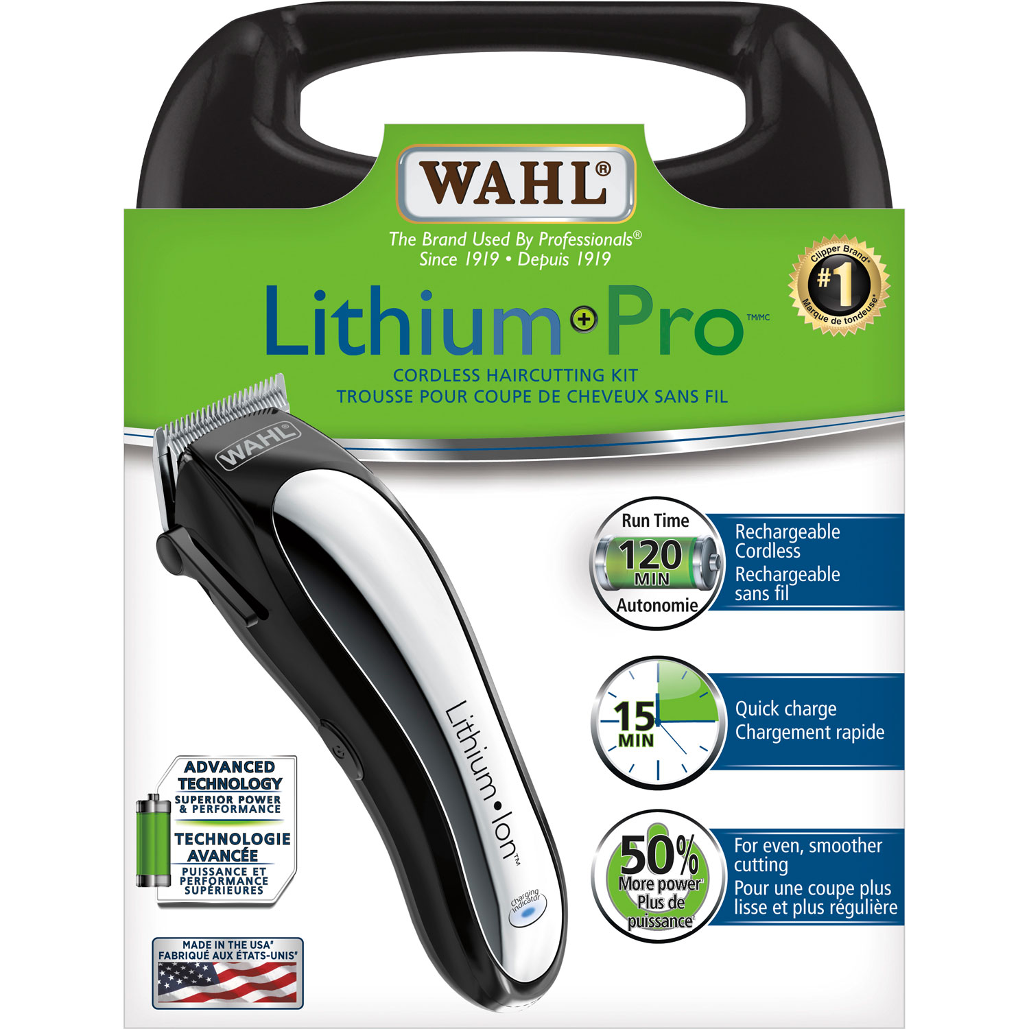Wahl Lithium Pro Cordless Haircutting Kit (3197)