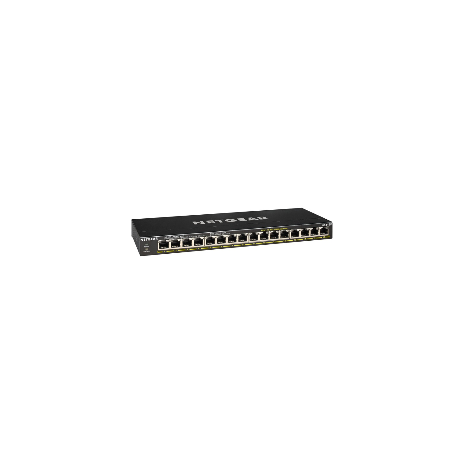 16-Port Gig Unmanaged PoE+with FlexPoE 115W