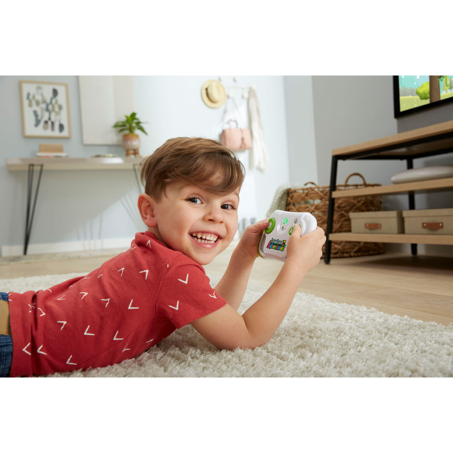 Jeu vidéo éducatif LeapLand Adventures de LeapFrog avec manette sans fil et clé de jeu - Anglais