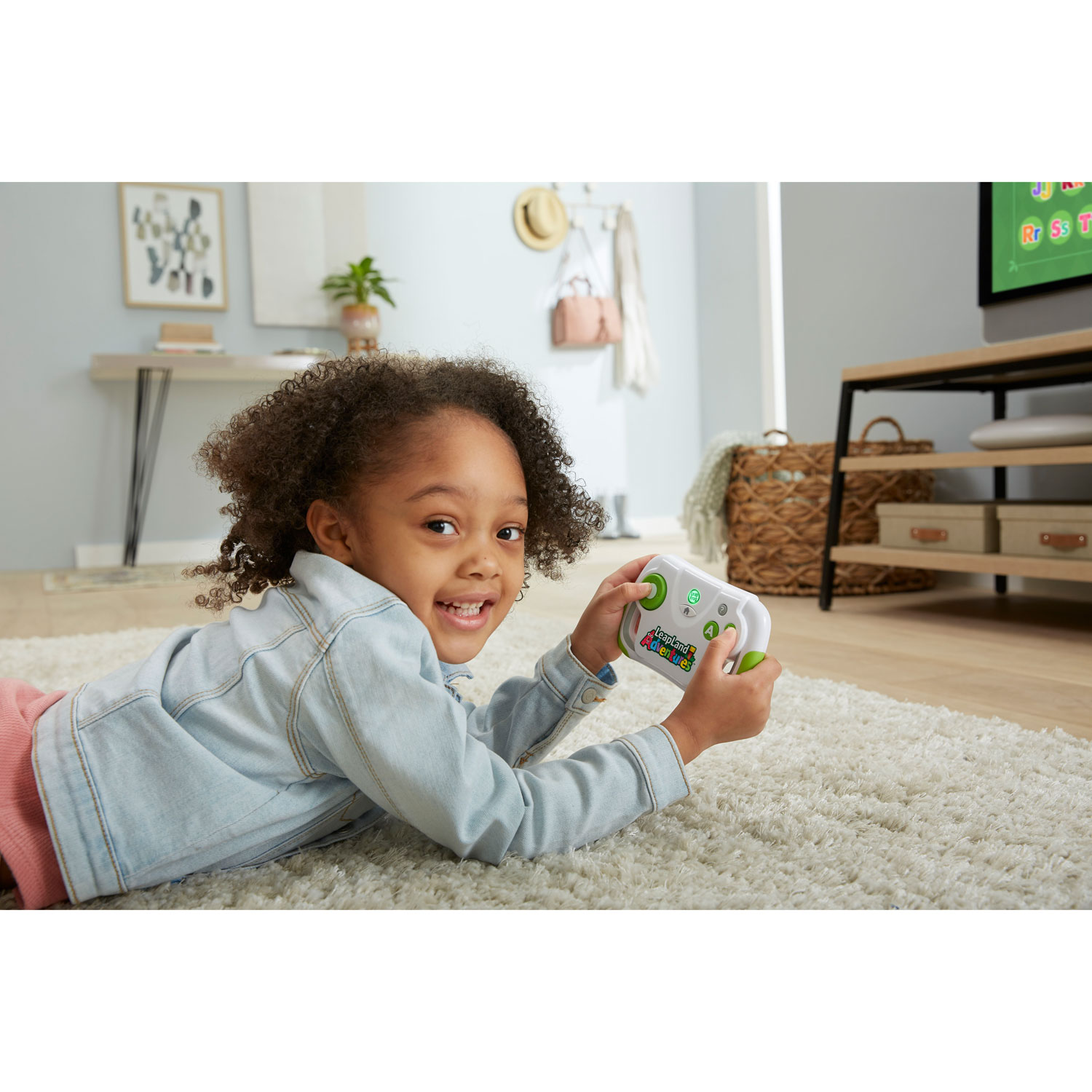 Jeu vidéo éducatif LeapLand Adventures de LeapFrog avec manette sans fil et clé de jeu - Anglais
