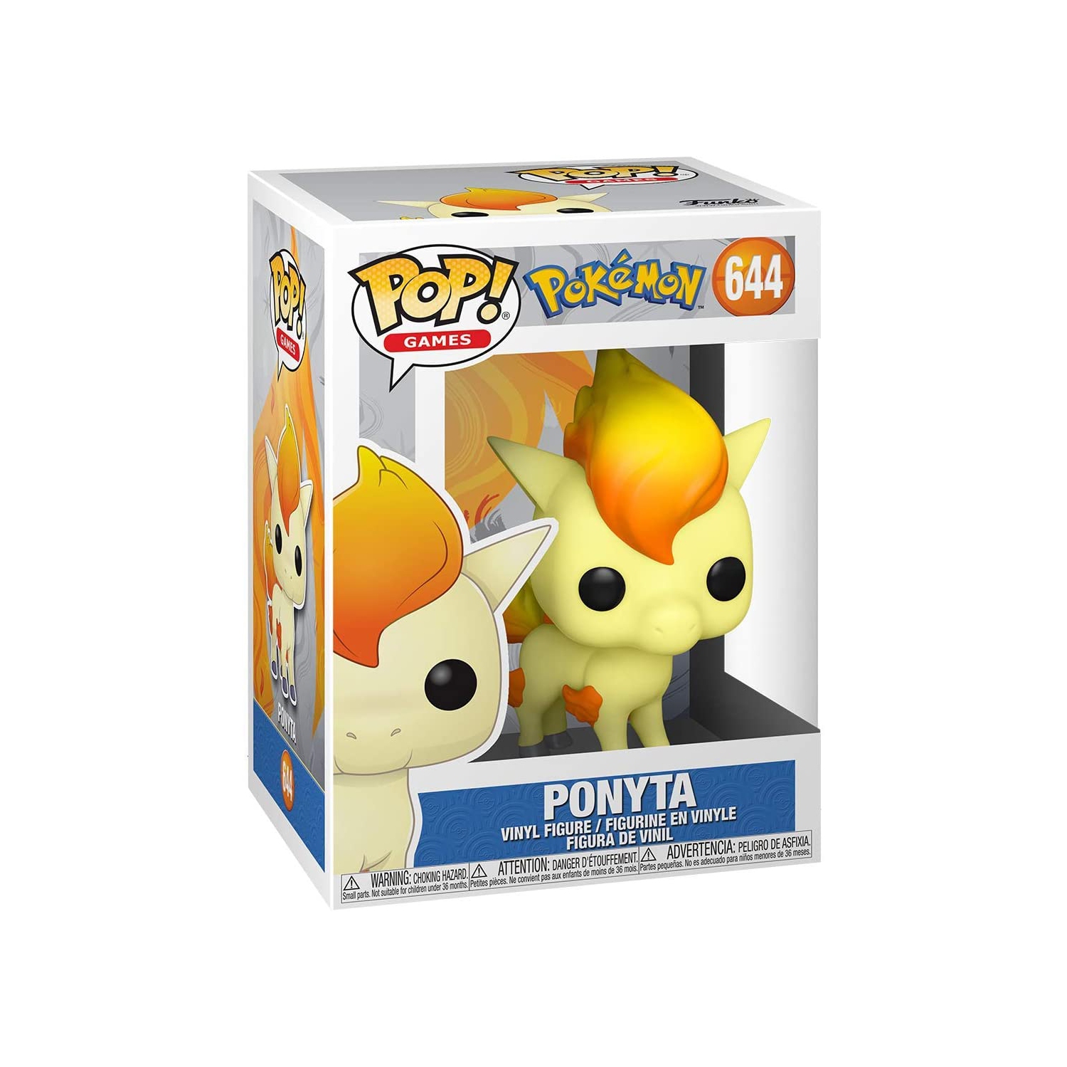 Pop Games – figurine Pokémon de 3.75 po - Ponyta no 644