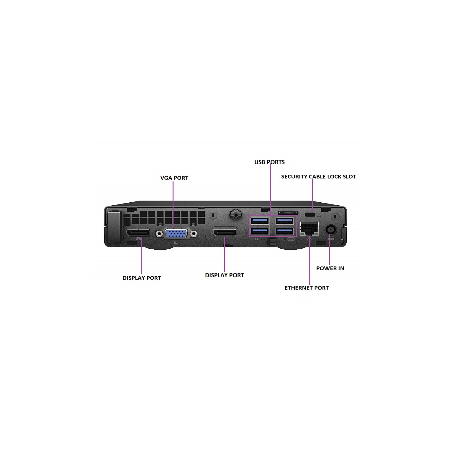 Remis à neuf: HP 800 G2 MINI Intel Core i5-6500T 2.50 GHz, 8GB, 240GB SSD, Win 10 Pro