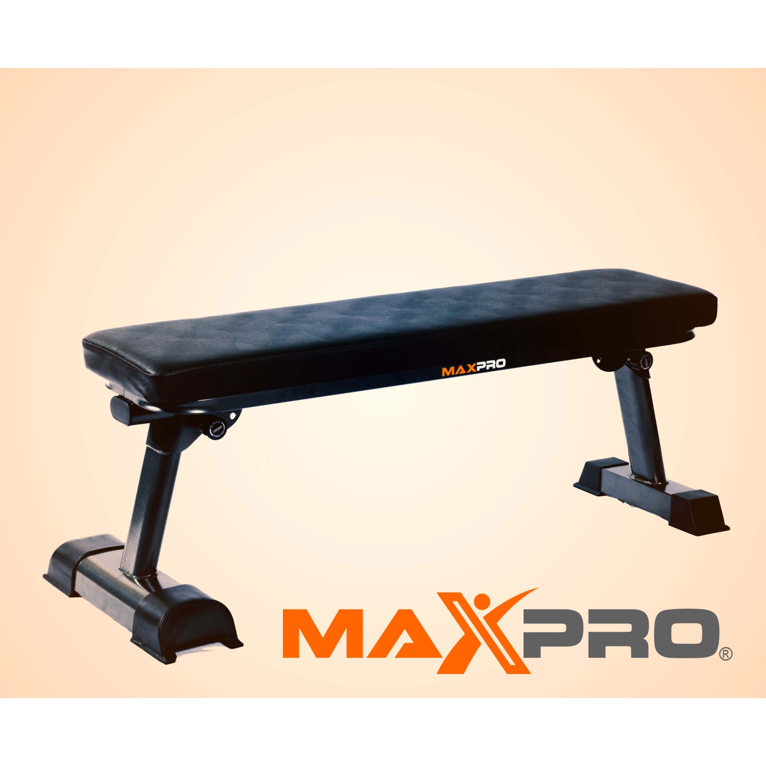 MAXPRO Foldable Bench for MAXPRO Fitness Machine - Purpose Built Attachment | Exercise, Build, Burn & Tone. Strength, HIIT, Plyo