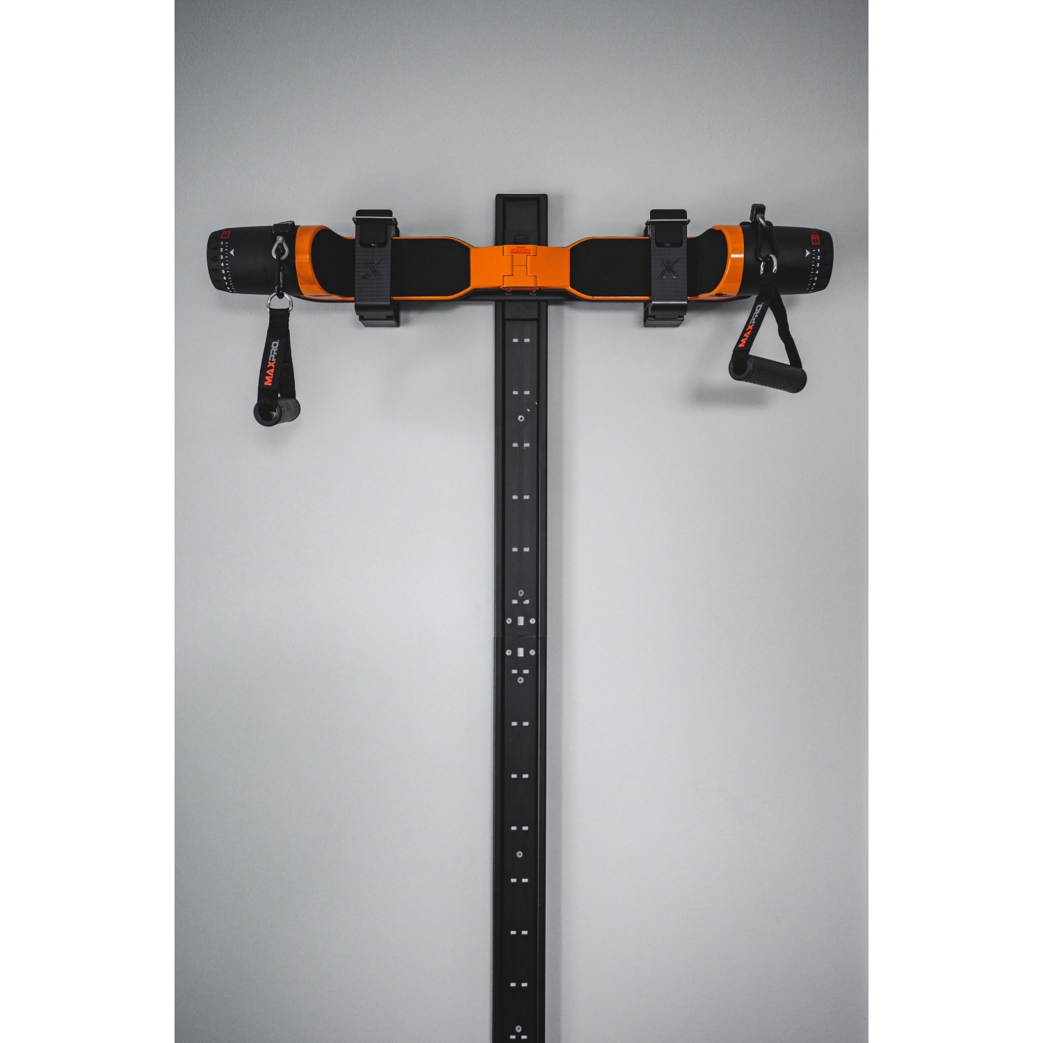 MAXPRO Wall Track System for MAXPRO Fitness Machine - Exercise, Build, Burn & Tone. Strength, HIIT, Plyo