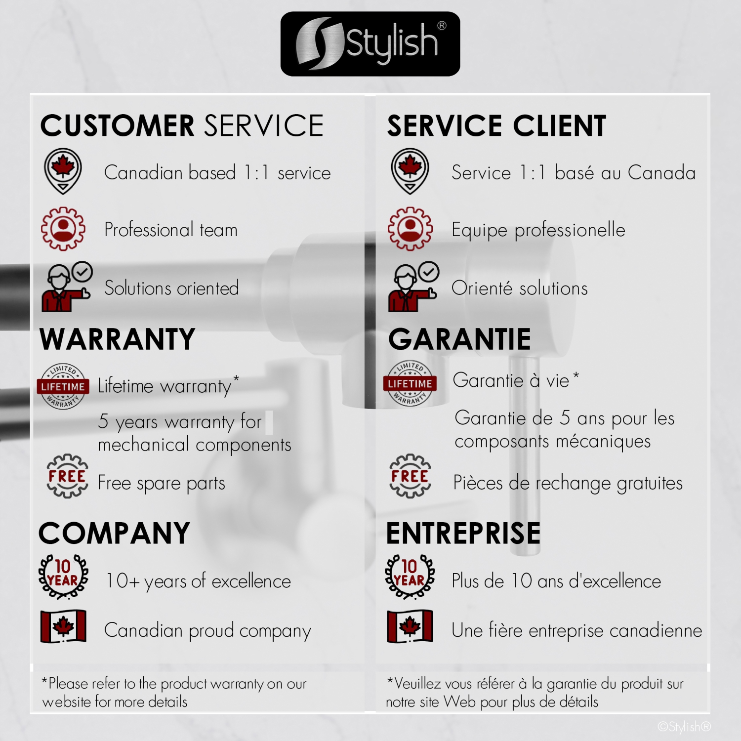 Asti Two Handles Wall Mount with Single Hole Stainless Steel Pot Filler k-145S