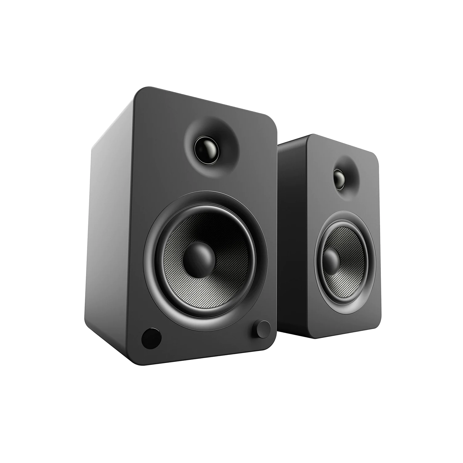 Open Box - Kanto YU6MB Powered Speakers w Bluetooth & Phono Preamp MATTE BLACK
