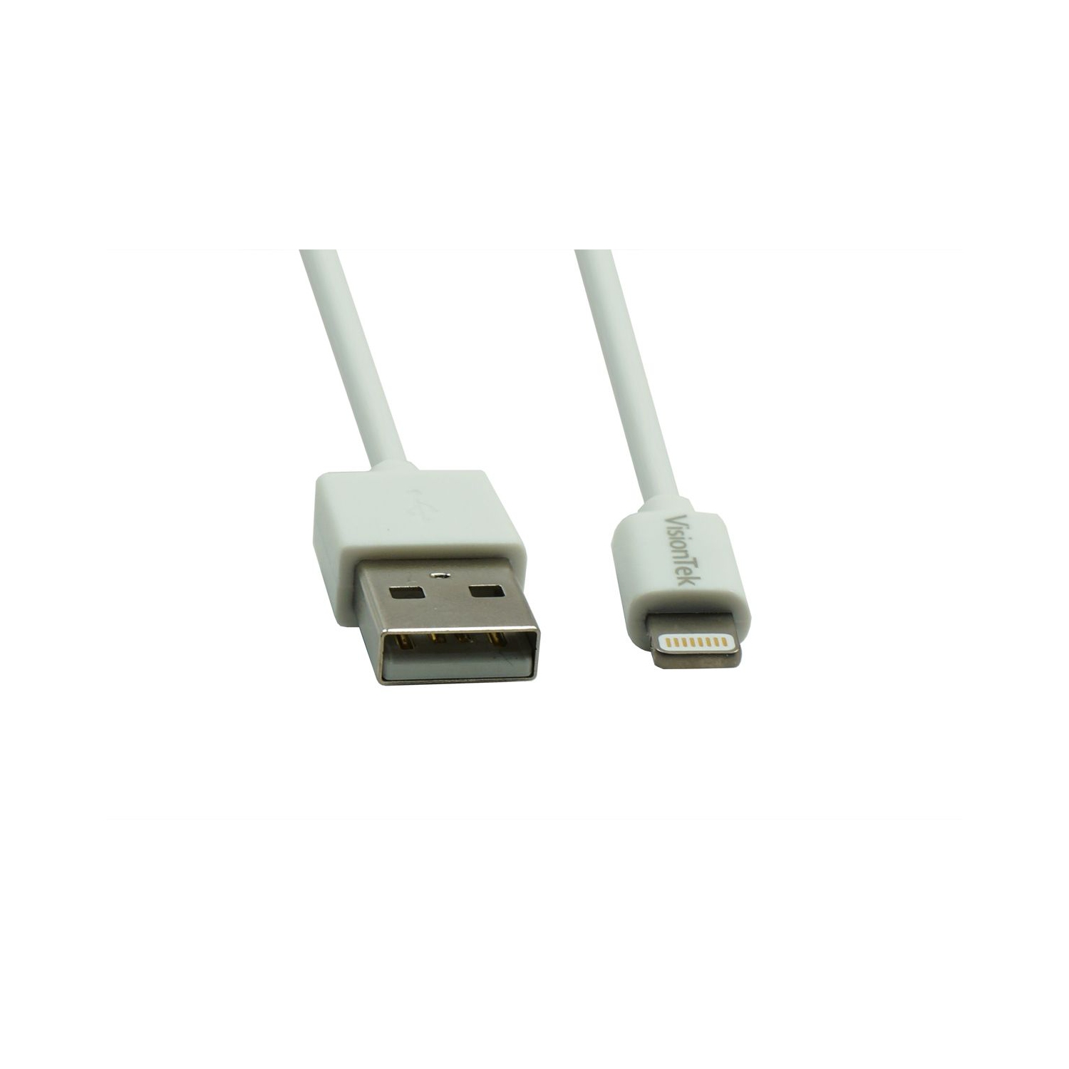 Visiontek 2 m Lightning to USB cable - White (901199)
