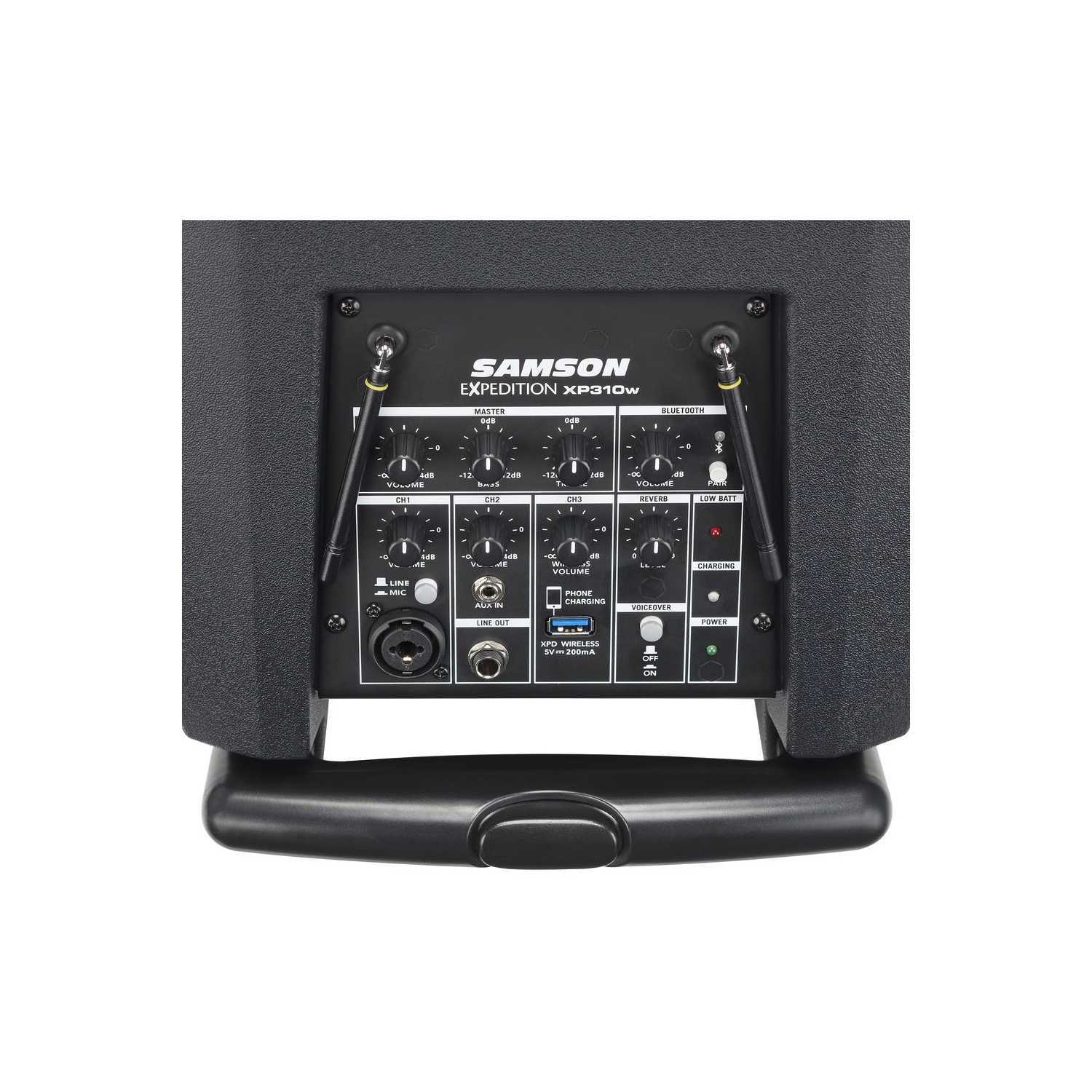 Haut-parleur à batterie de 10 po Expedition de Samson avec micro sans fil