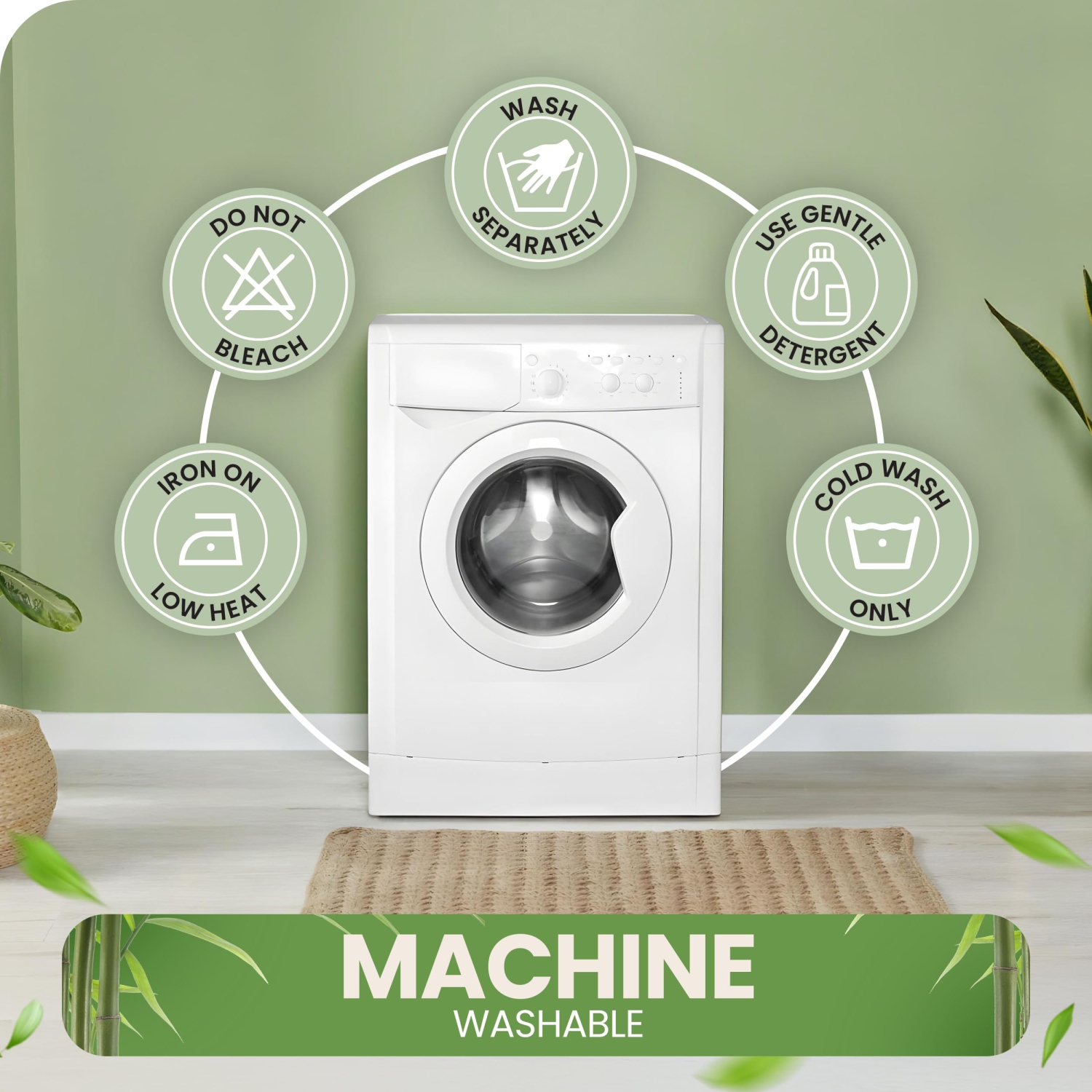 Canadian Linen Bamboo Mattress Pad 39"x80"x18", Fitted Soft Absorbent Washable Breathable Waterproof Noiseless Non Slip Deep Pocket Protector, Twin