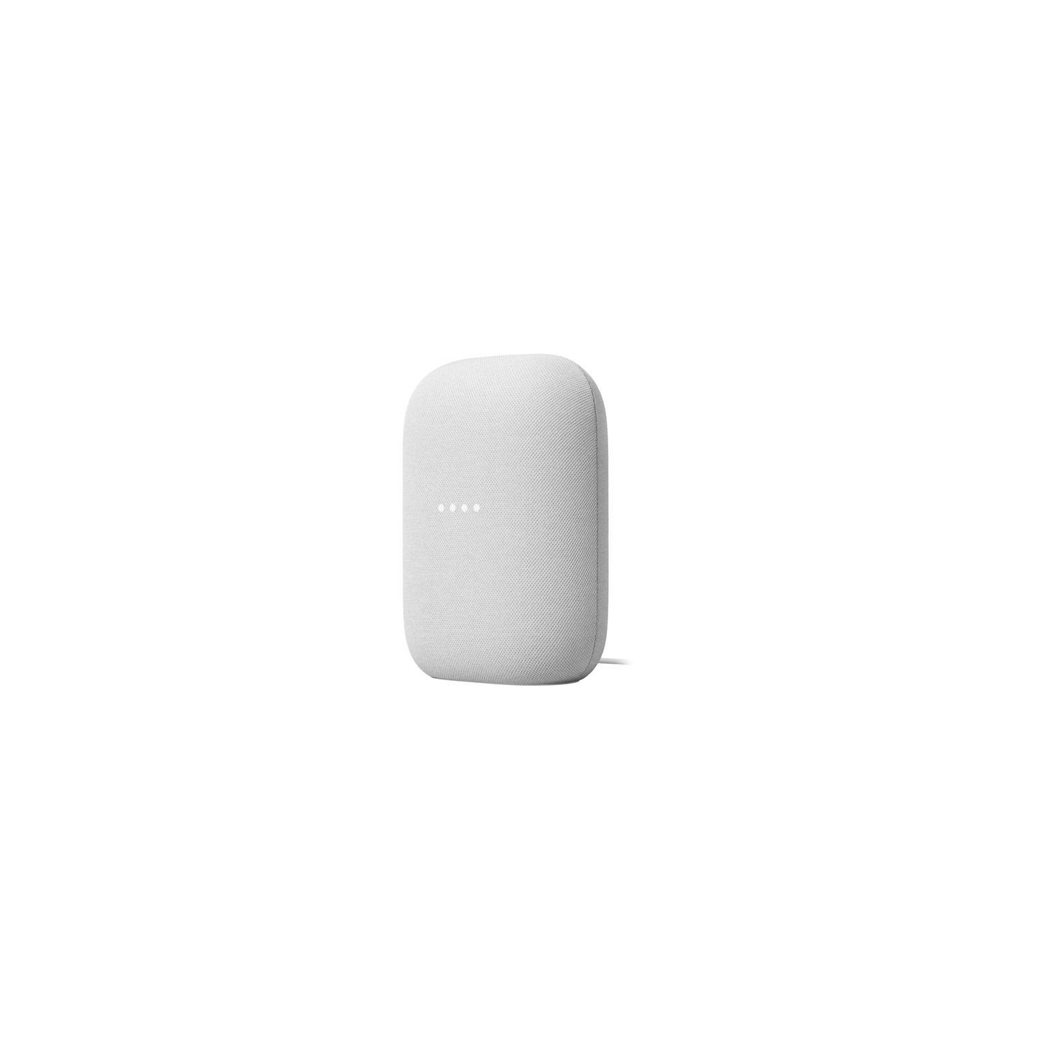 Google Nest Audio - Smart Speaker with Google Assistant - Chalk - OPEN BOX