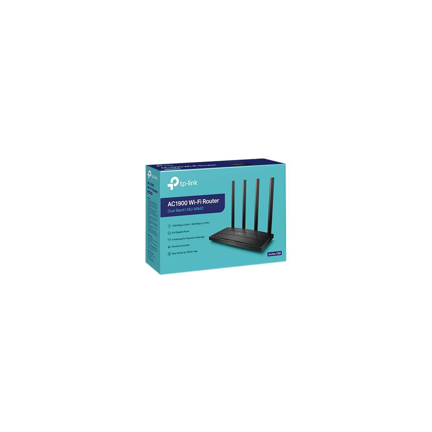 TP-LINK WIFI ROUTER Archer C80 Wireless MU-MIMO