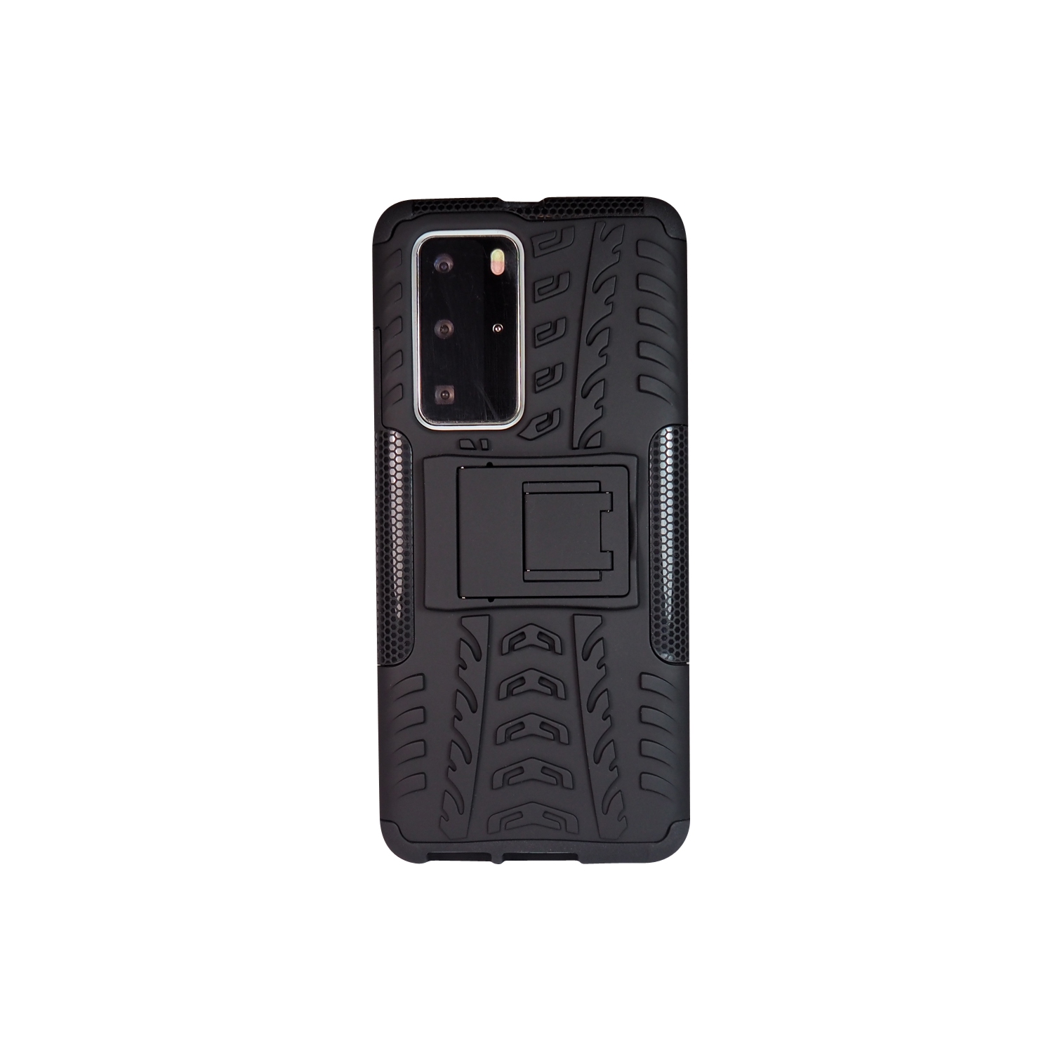 Étui avec support noir ExianArmored pour P40 Pro de Huawei