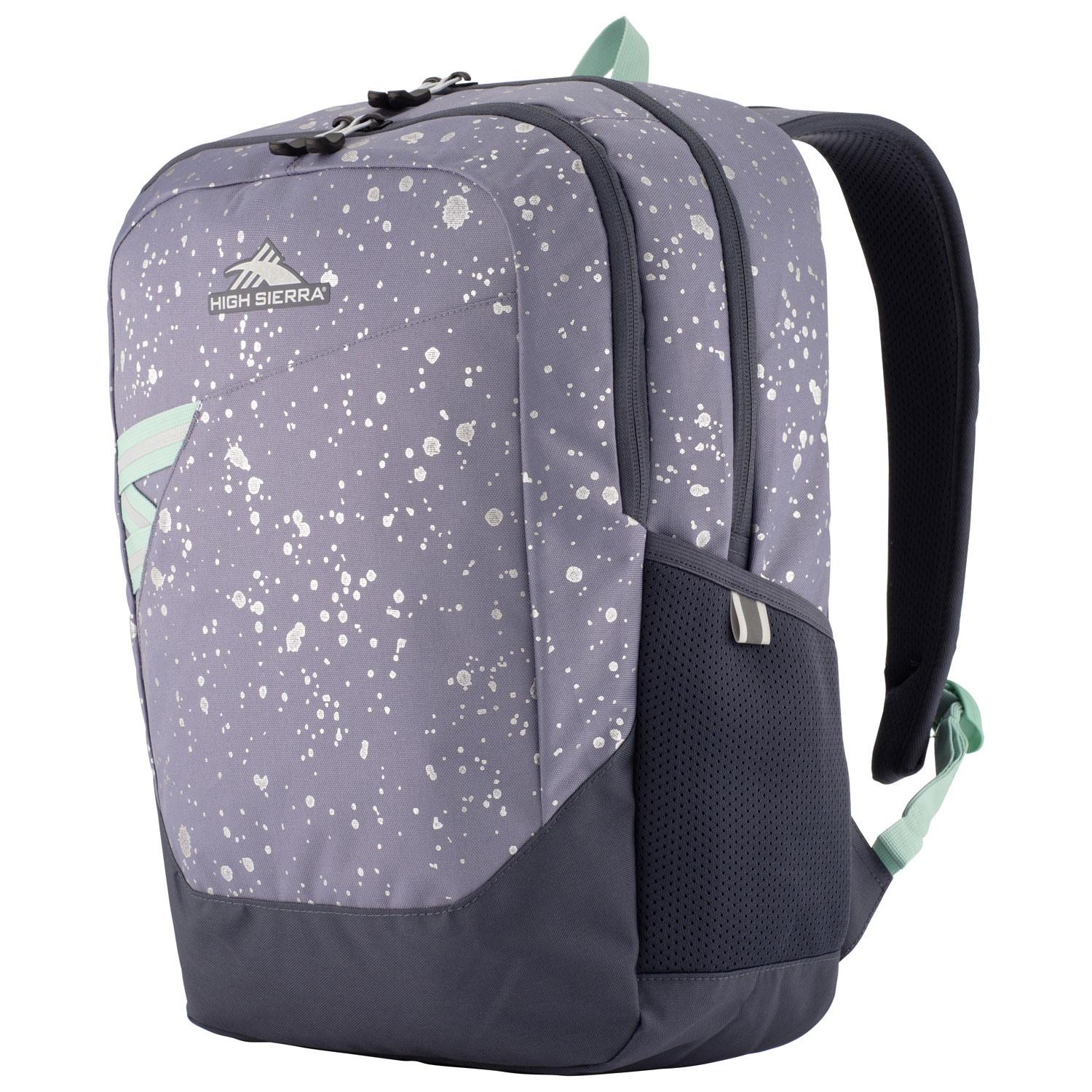 high sierra backpack grey