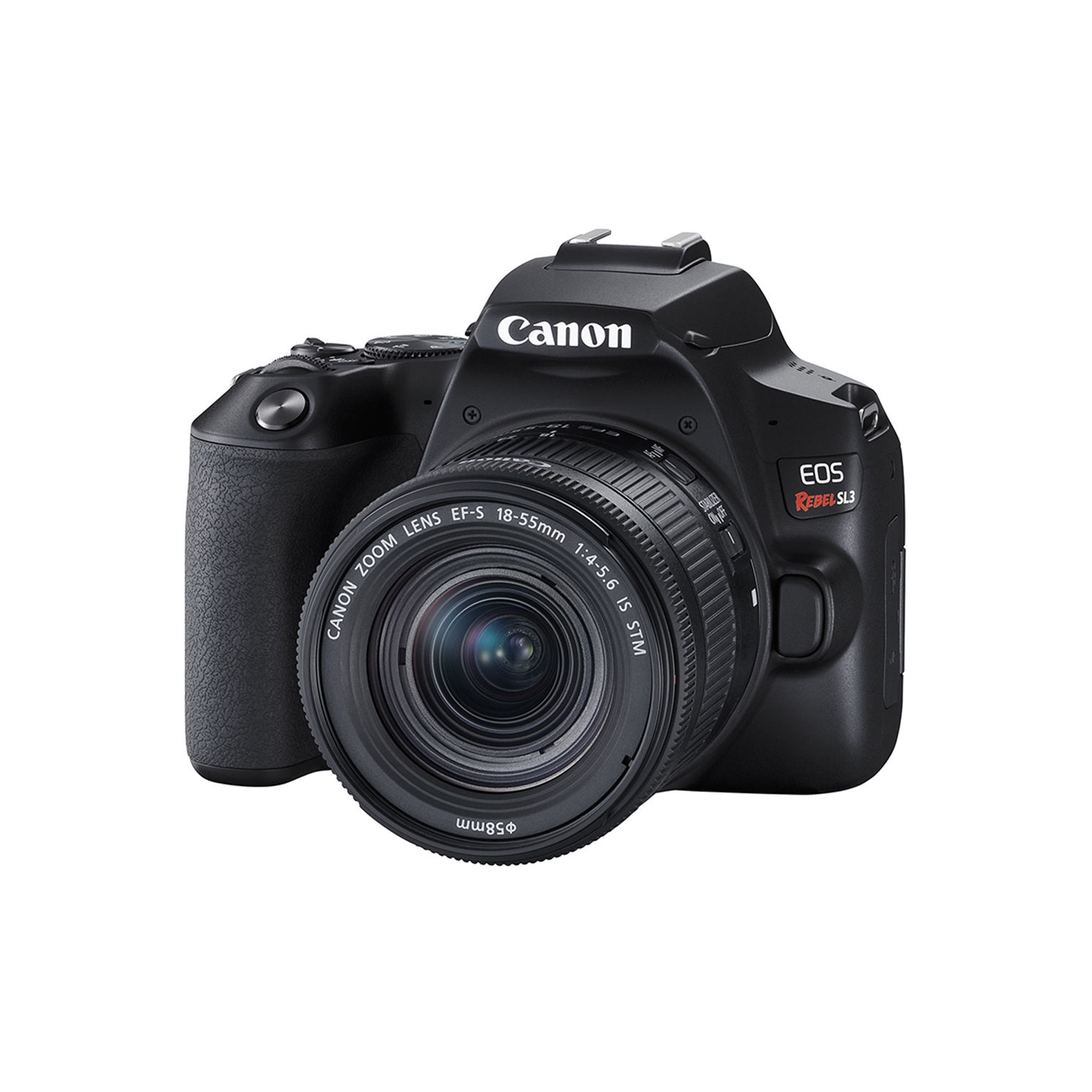 Canon EOS Rebel SL3 DSLR Camera with 18-55mm Lens (Black)