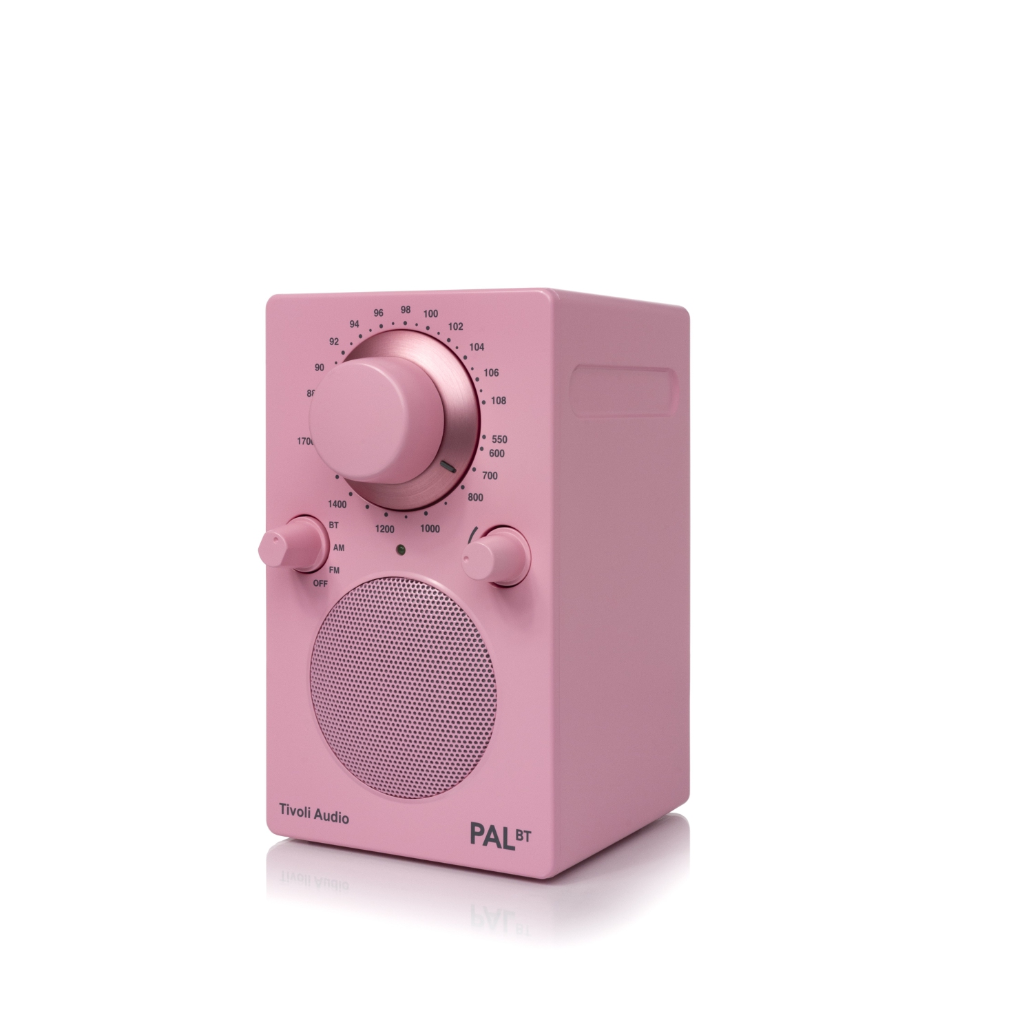 Tivoli Audio PALBT Portable AM/FM Radio with Bluetooth - Pink