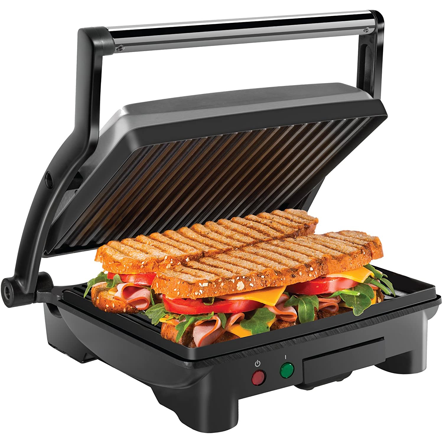 Chefman Panini Press Grill and Gourmet Sandwich Maker, Non-Stick