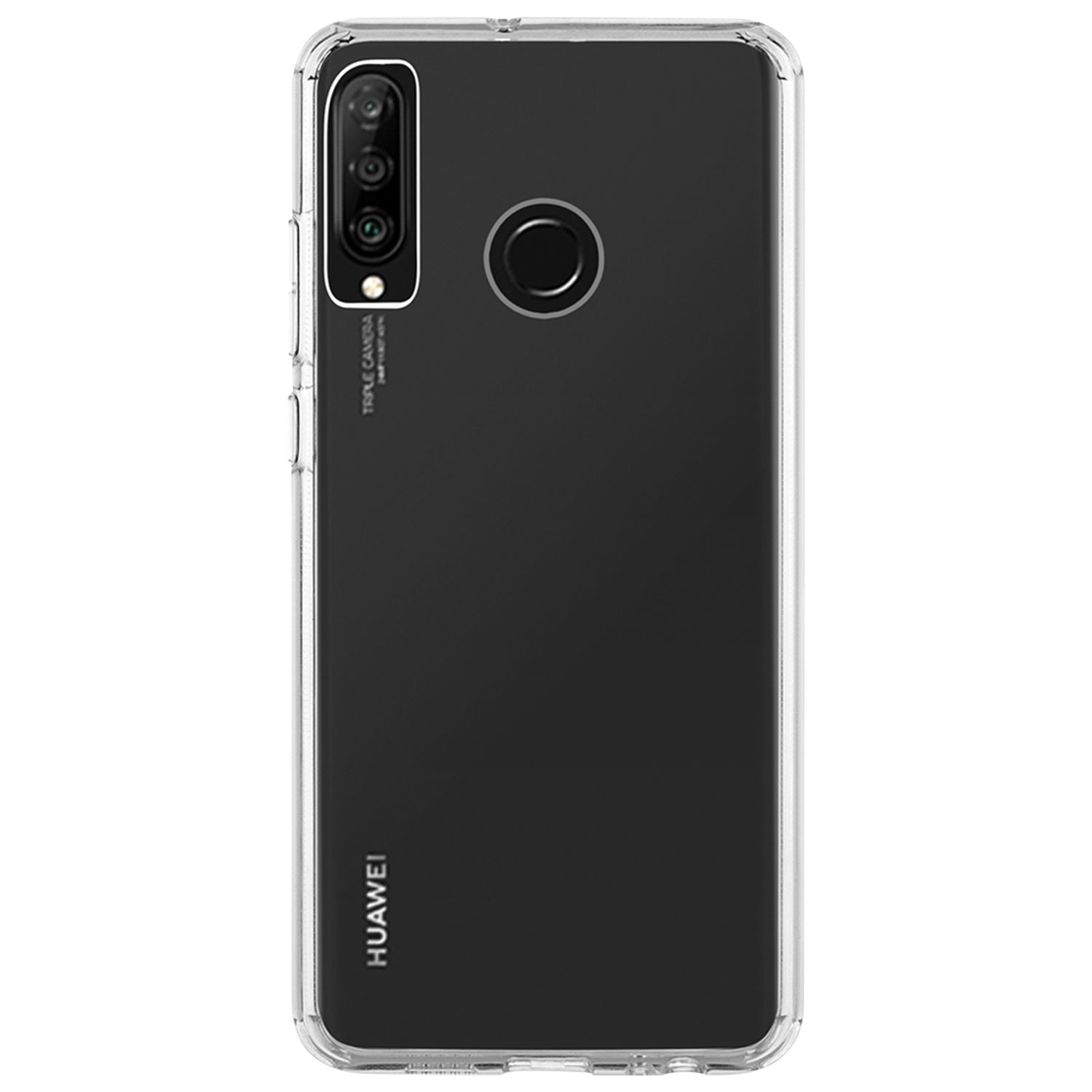 Case-Mate Tough Clear Fitted Hard Shell Case for Huawei P30 Lite - Clear