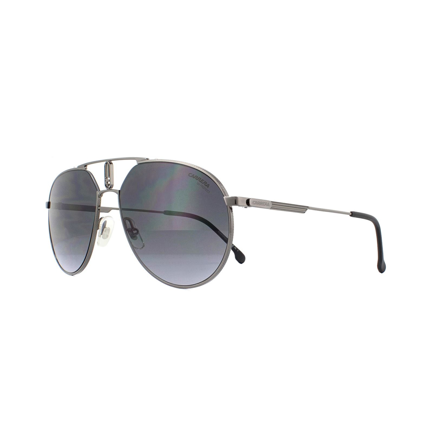CARRERA Men's Silver Tone Round Sunglasses 1025/S 0KJ1 O 59