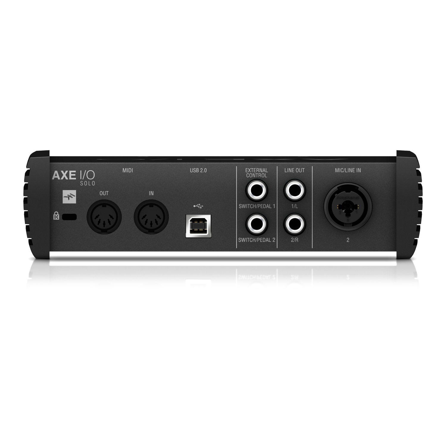 Interface audio/MIDI USB 2 x 3 AX I/O Solo d’IK Multimedia avec effet de tonalité de guitare