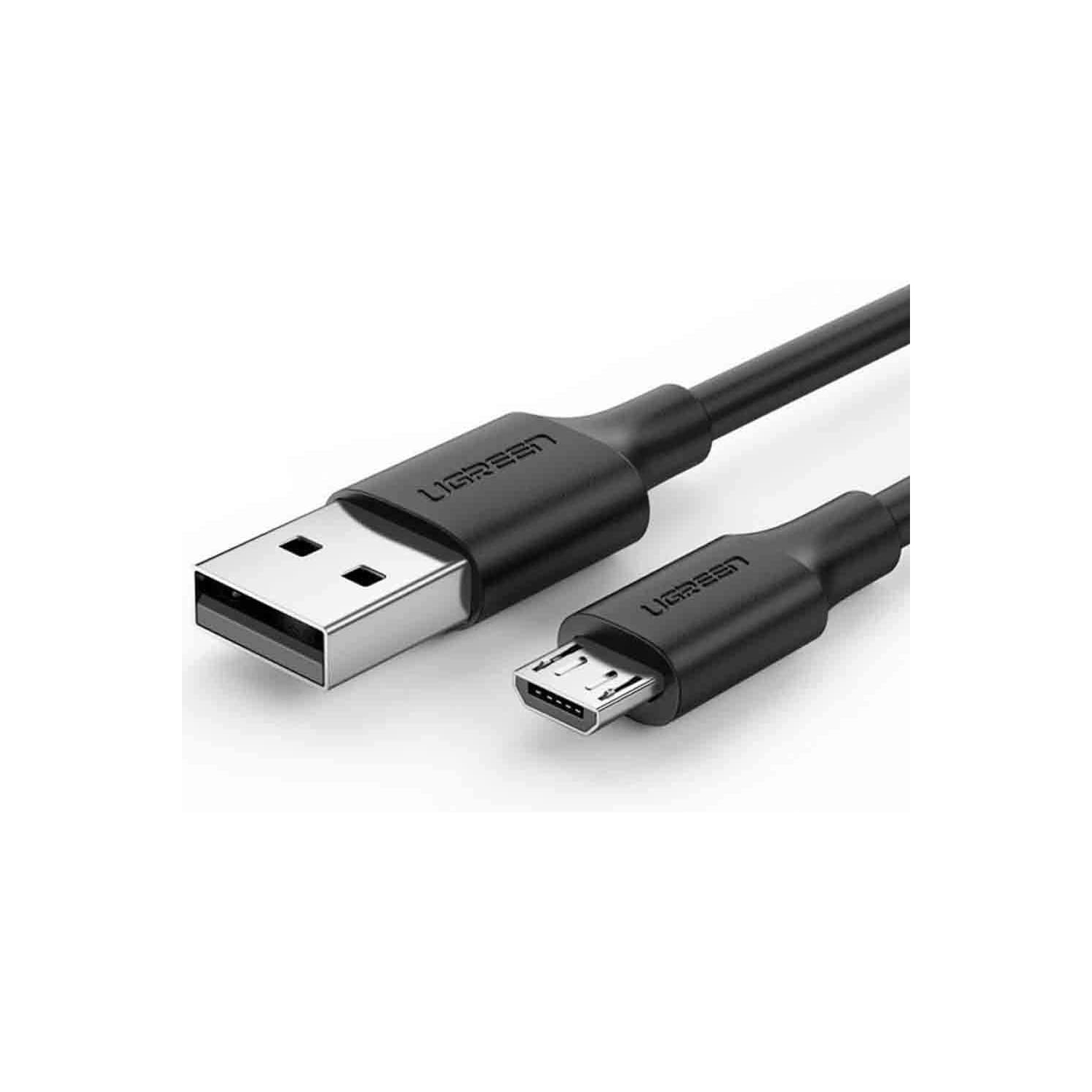 Ugreen Micro USB Data and Charge Cable, Black, 1 Meter