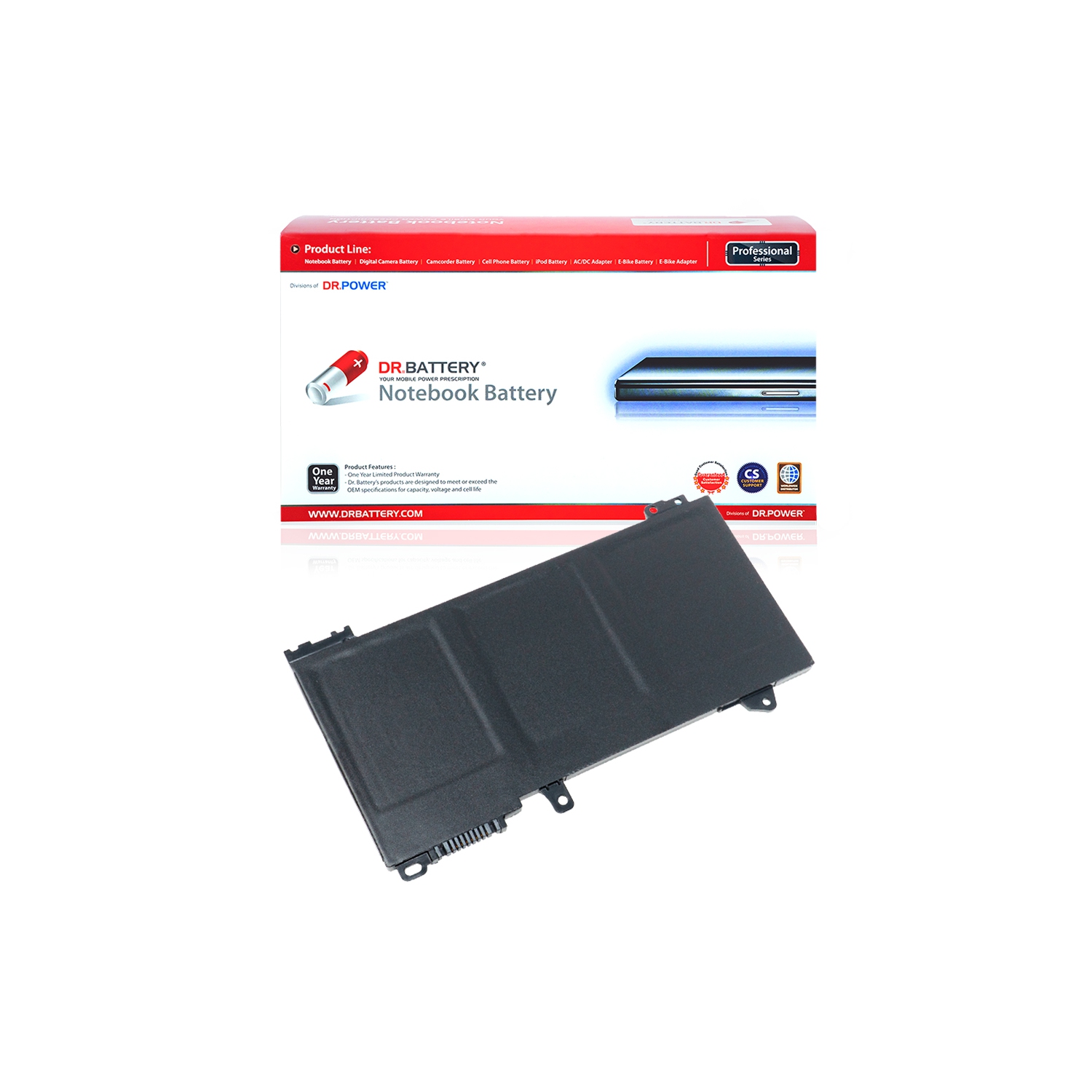 DR. BATTERY Remplacement pour HP ProBook 440 G6-5TK06EA G6-5TK75EA G6-5TR26PA L32407-2C2 L32407-541 L32407-AC1 [11.55V / 40Wh] **Livraison gratuite**