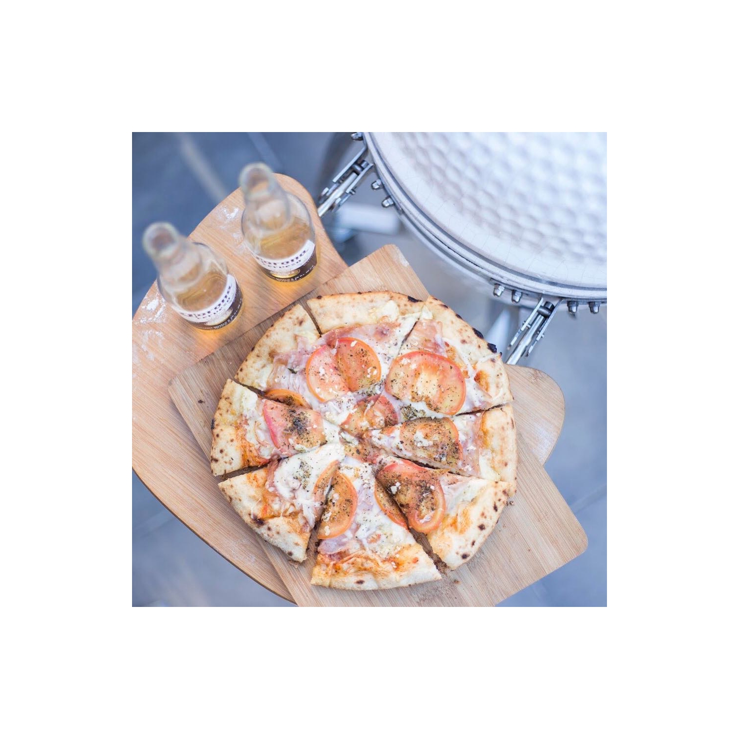 Robico Kamado – four d’extérieur et barbecue, 16 po