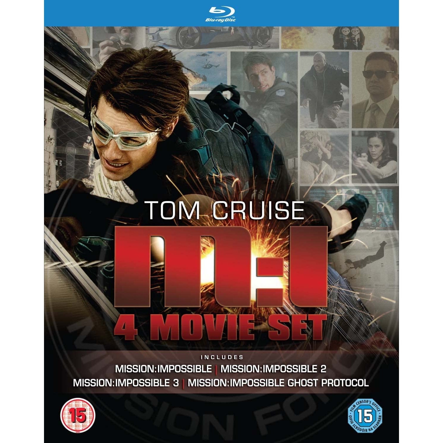Mission&nbsp;: Impossible - Ensemble de 4 films [coffret Blu-ray]